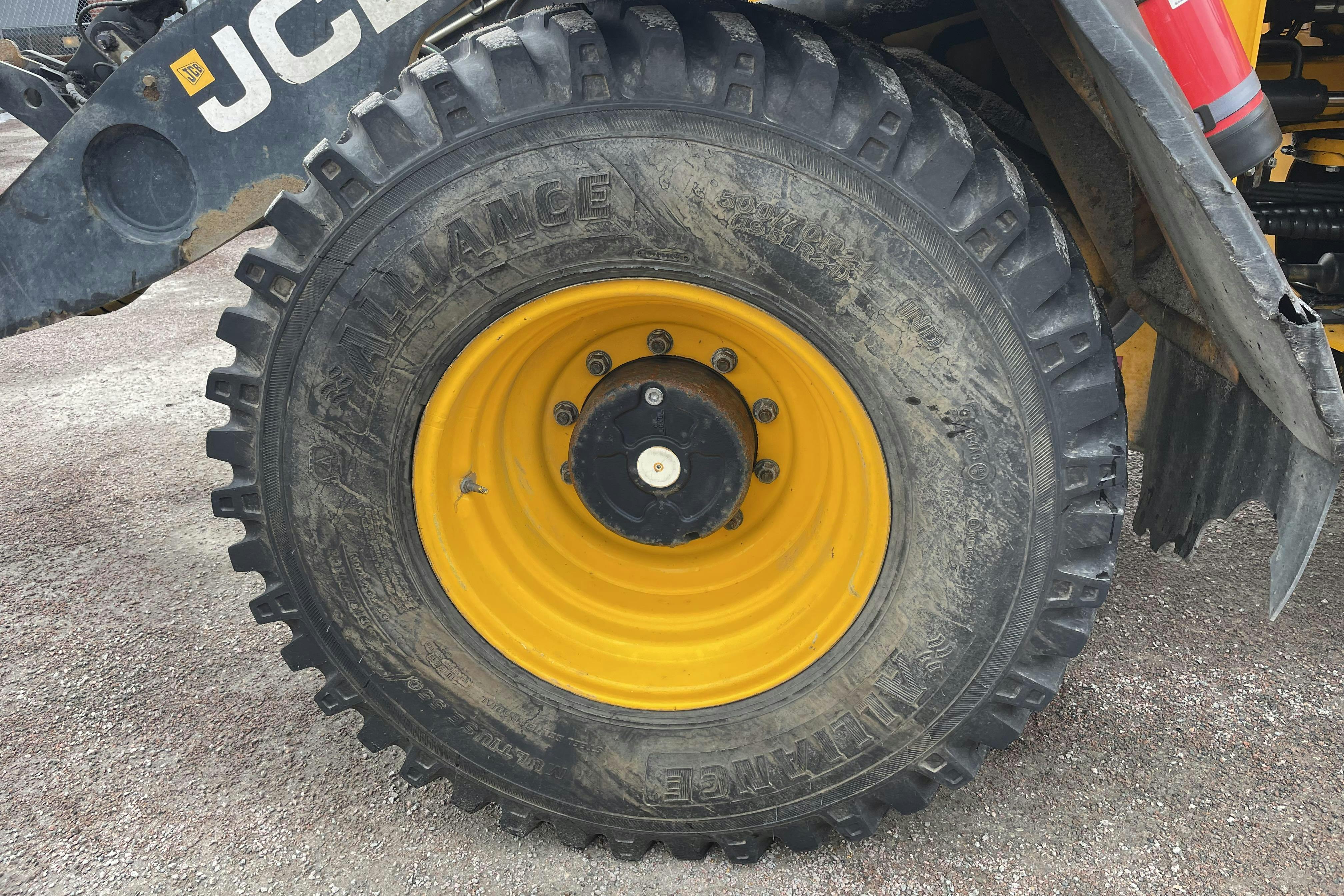JCB 413S inkl redskap -  - Automat - 2014