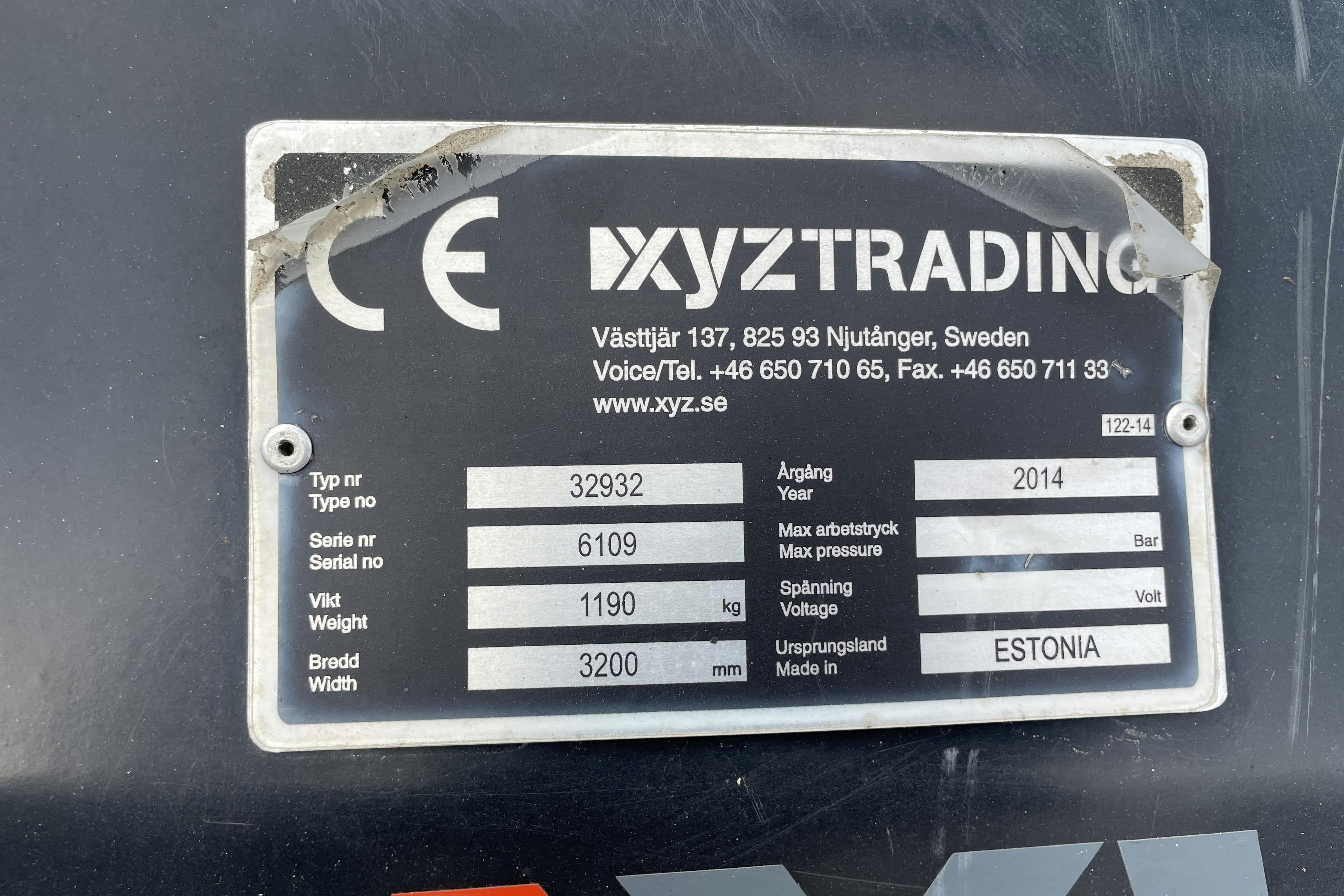 JCB 413S inkl redskap -  - Automat - 2014