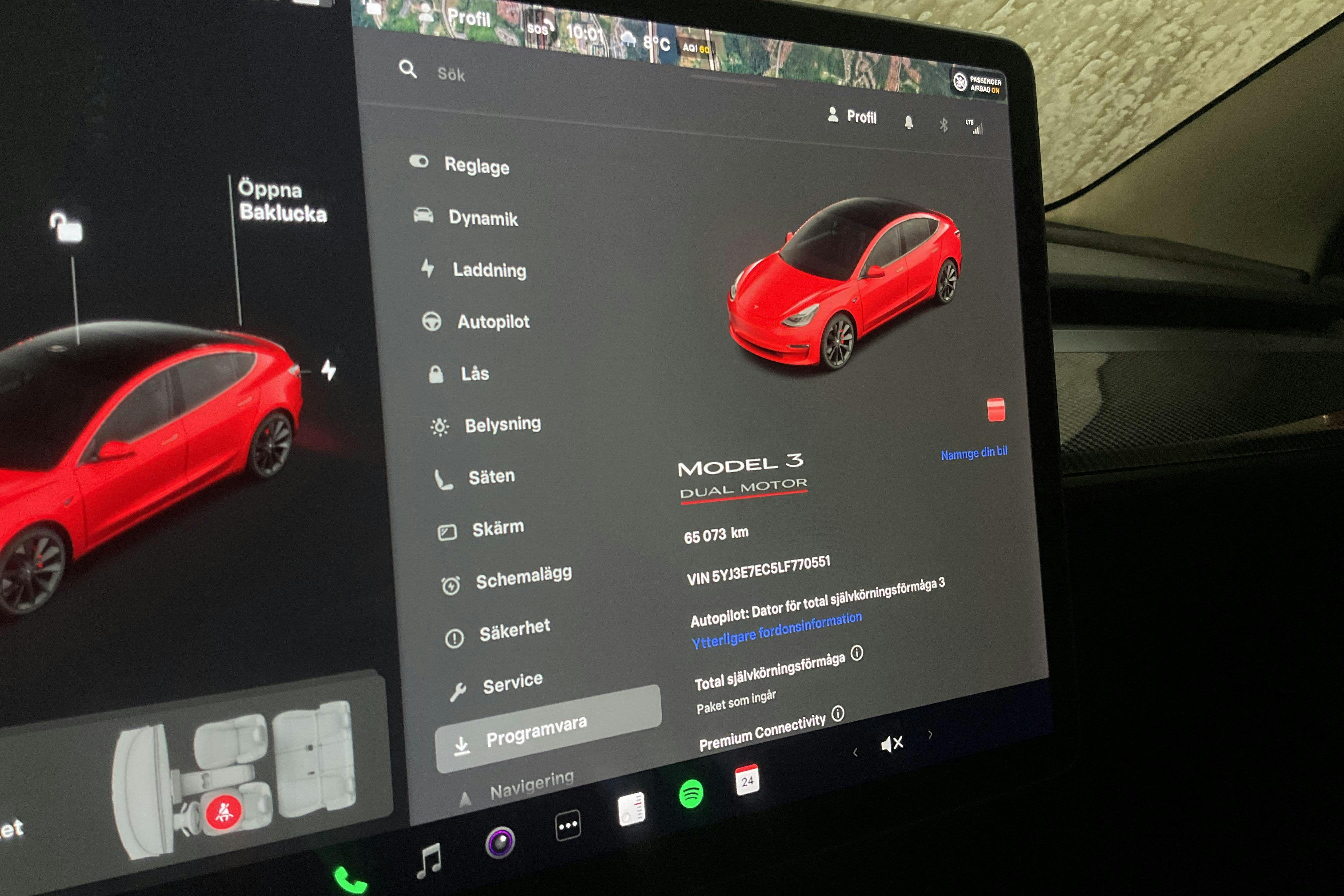 Tesla Model 3 Performance AWD - 65 070 km - Automaattinen - punainen - 2020