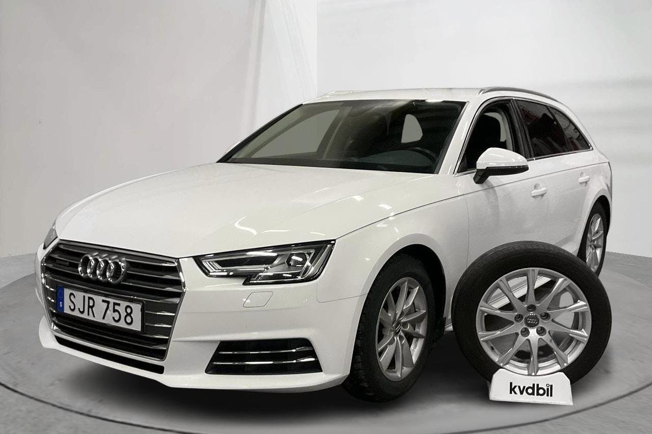 Audi A4 2.0 TDI Avant quattro (190hk) - 124 350 km - Automatic - white - 2017