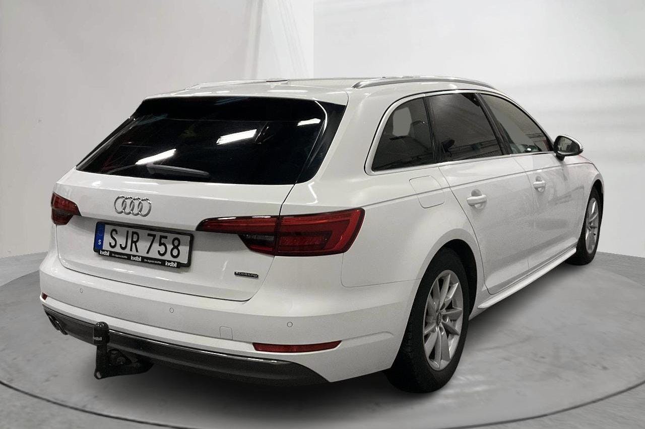 Audi A4 2.0 TDI Avant quattro (190hk) - 124 350 km - Automatic - white - 2017