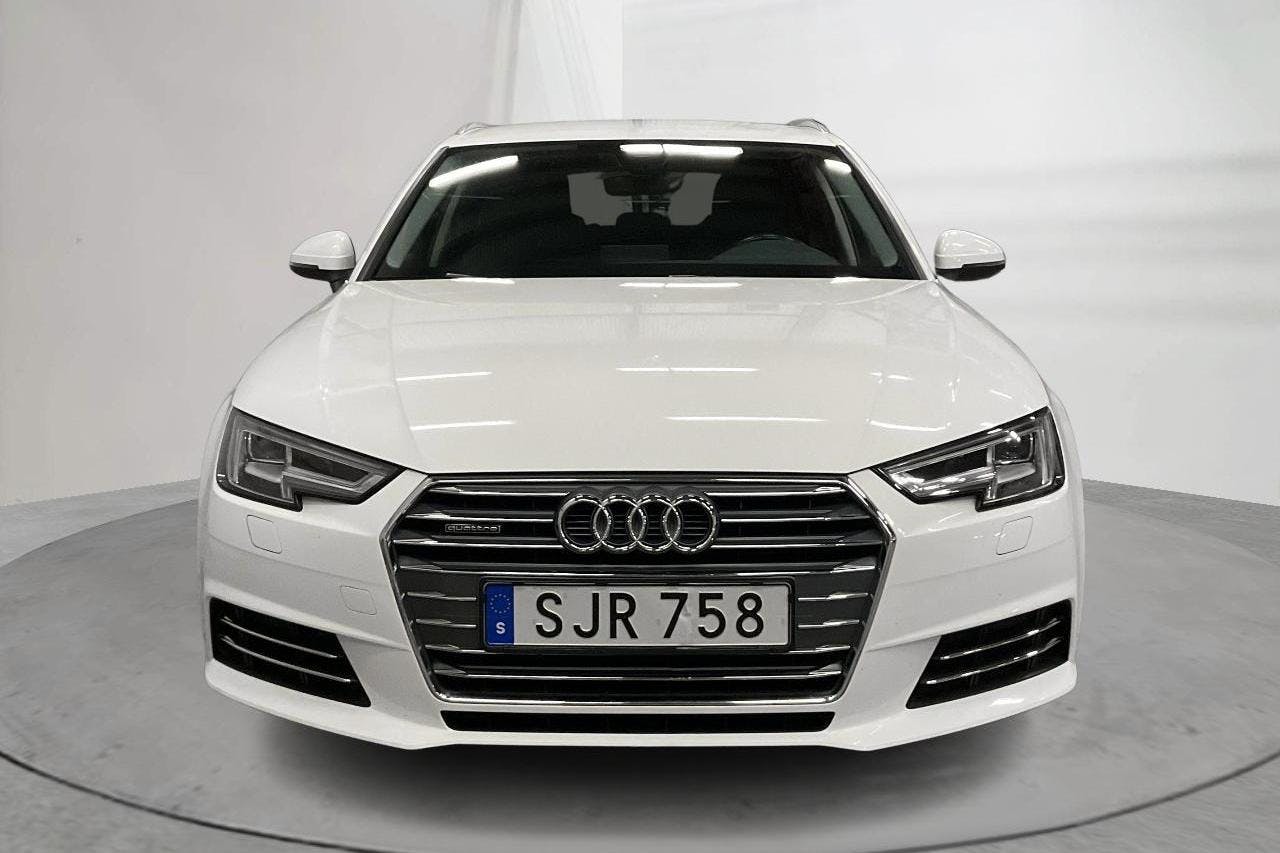 Audi A4 2.0 TDI Avant quattro (190hk) - 124 350 km - Automatic - white - 2017