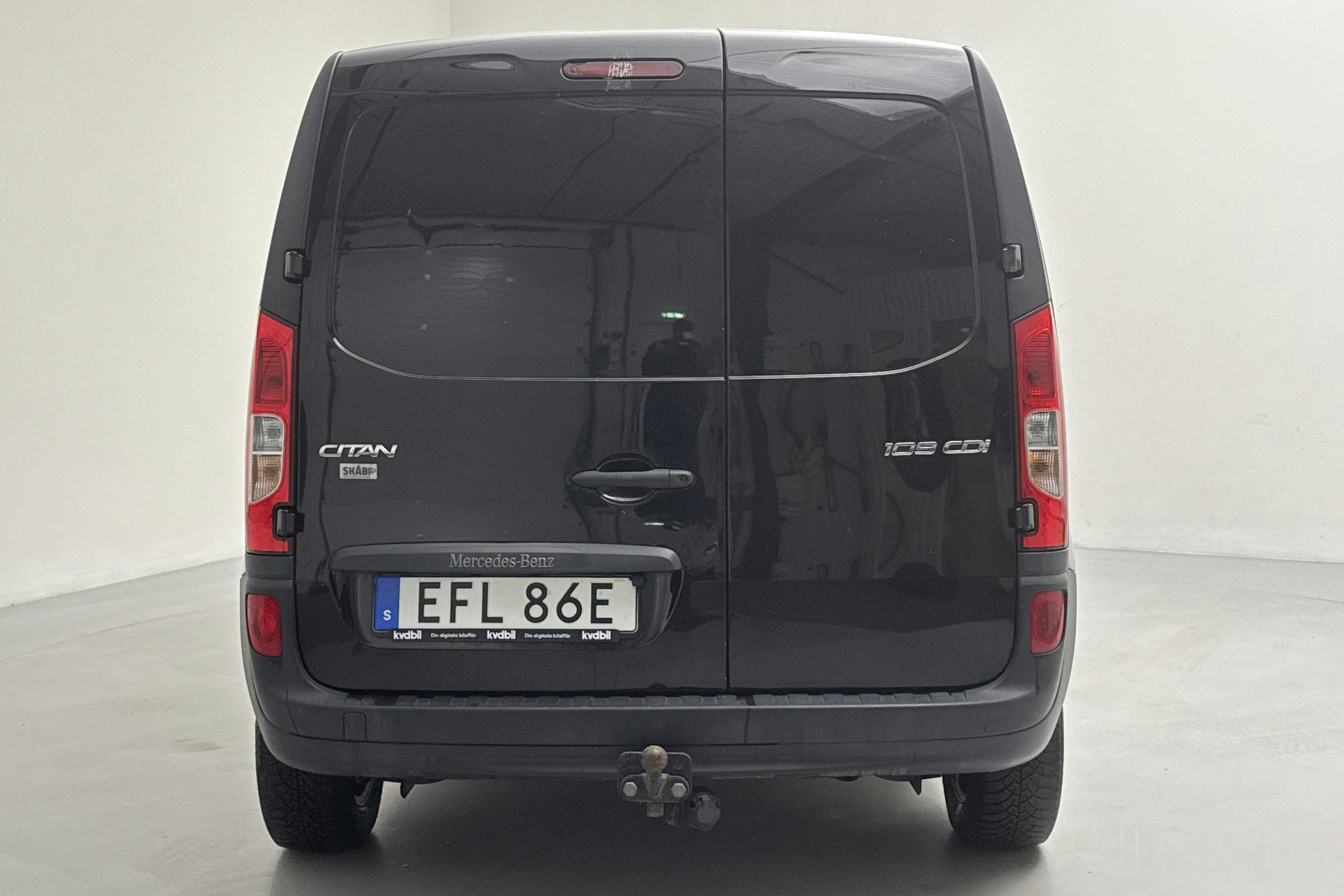 Mercedes Citan 109 1.5 CDI (90hk) - 146 450 km - Käsitsi - must - 2019