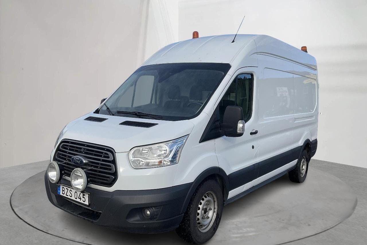 Ford Transit 350 2.0 TDCi AWD Skåp (130hk) - 9 778 mil - Manuell - vit - 2018
