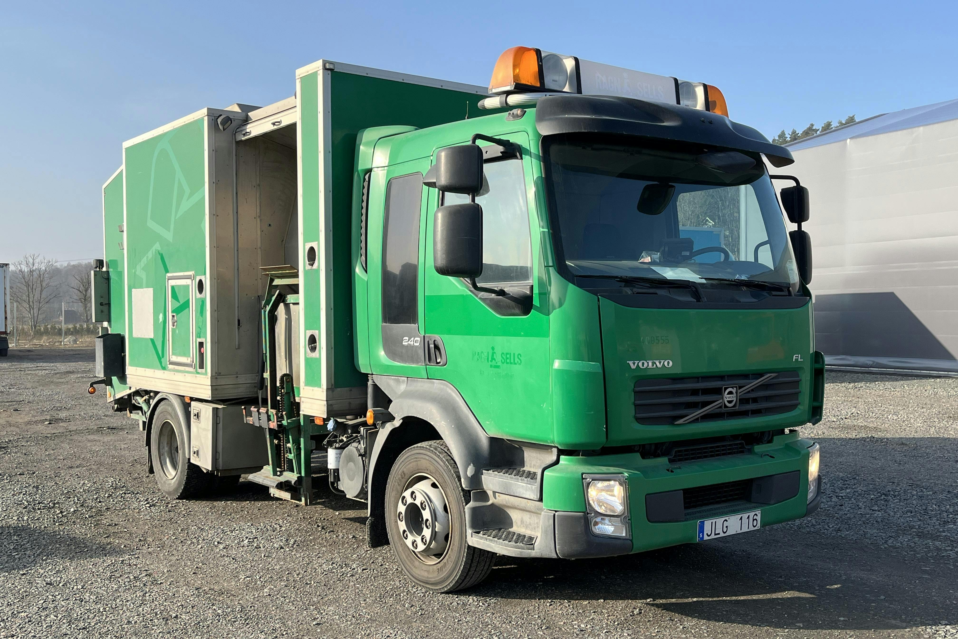 VOLVO FL240 kärltvätt - 119 681 km - Automat - grön - 2008