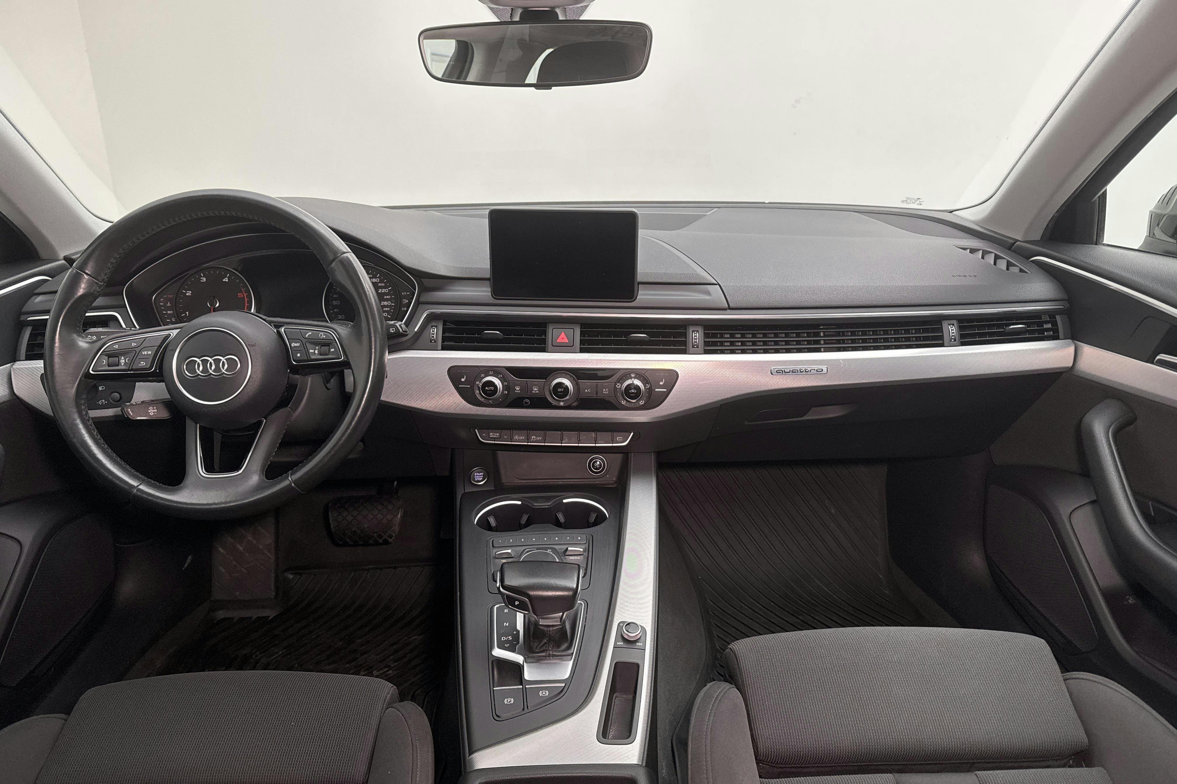 Audi A4 2.0 TDI Avant quattro (190hk) - 117 930 km - Automatic - black - 2017
