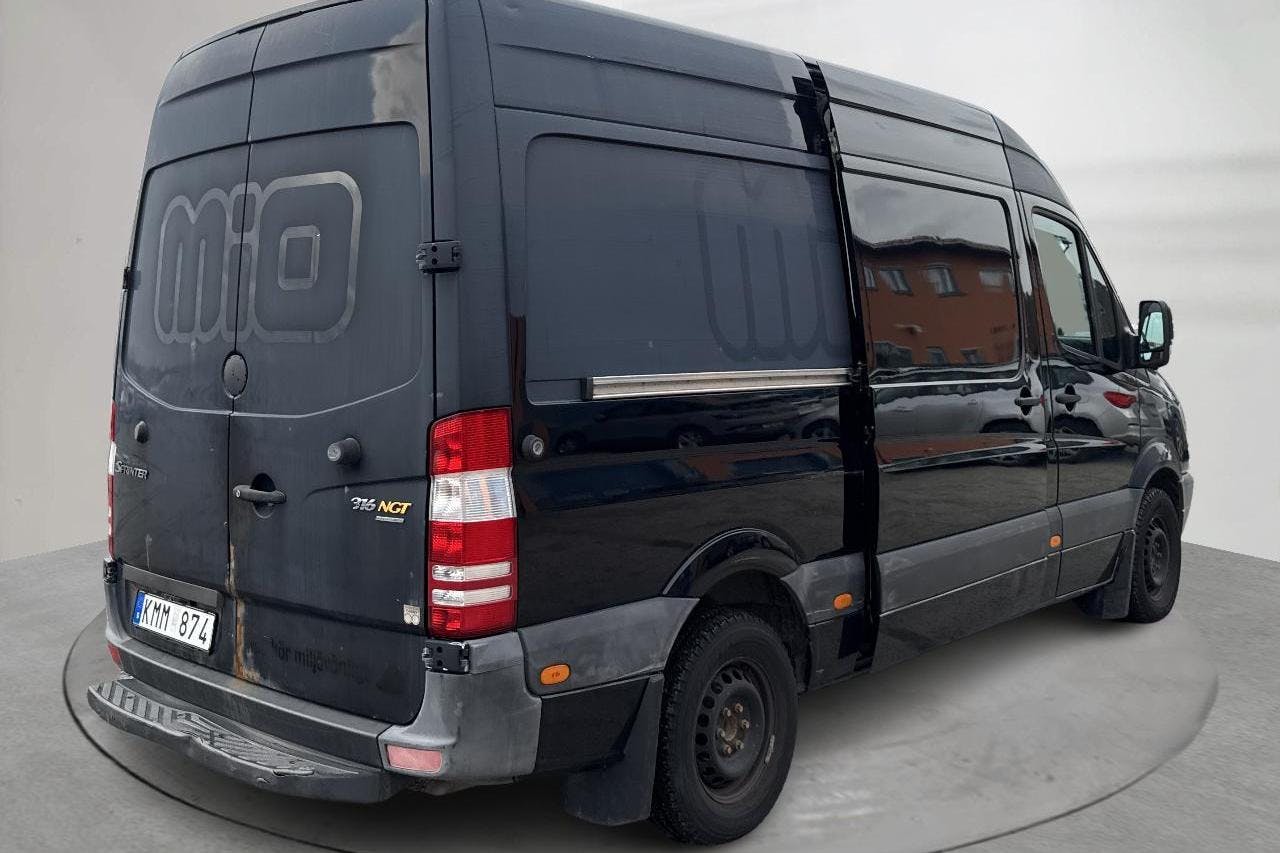 Mercedes Sprinter 316 NGT (155hk) - 147 660 km - Automatic - black - 2009