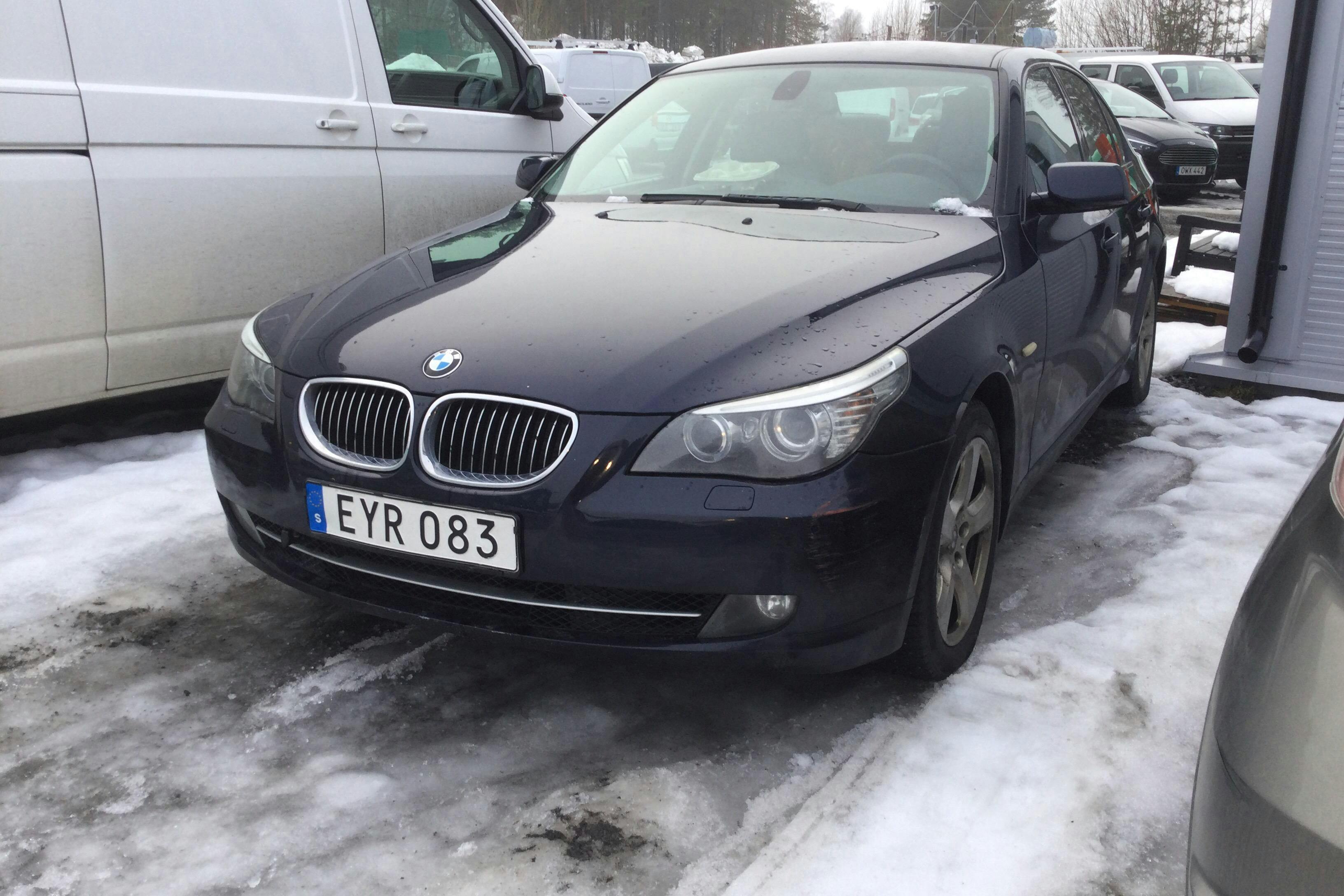 BMW 525xi Sedan, E60 (218hk) - 20 619 mil - Automat - blå - 2008