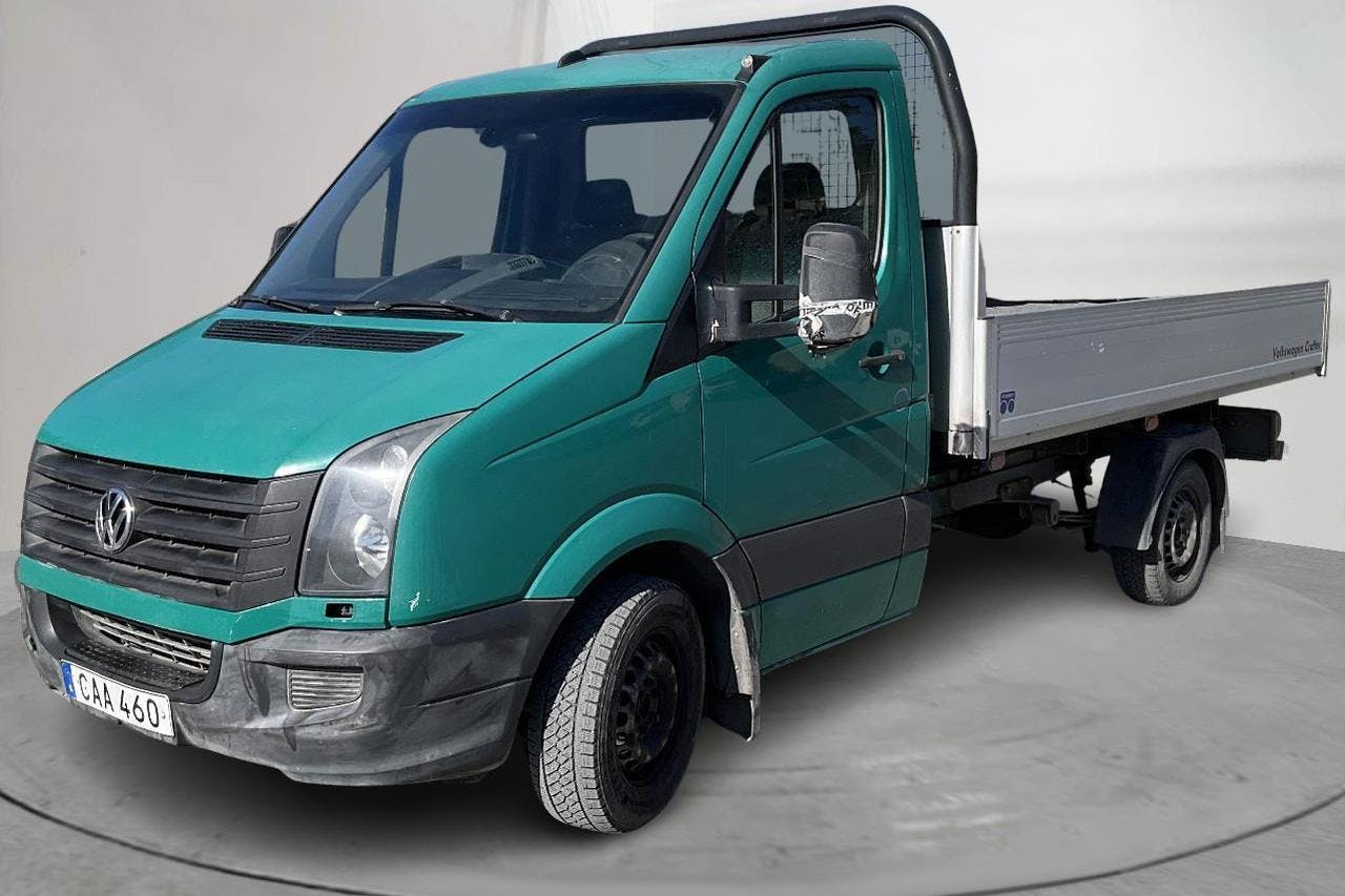 VW Crafter 35 2.0 TDI Flak (163hk) - 24 711 mil - Manuell - grön - 2012