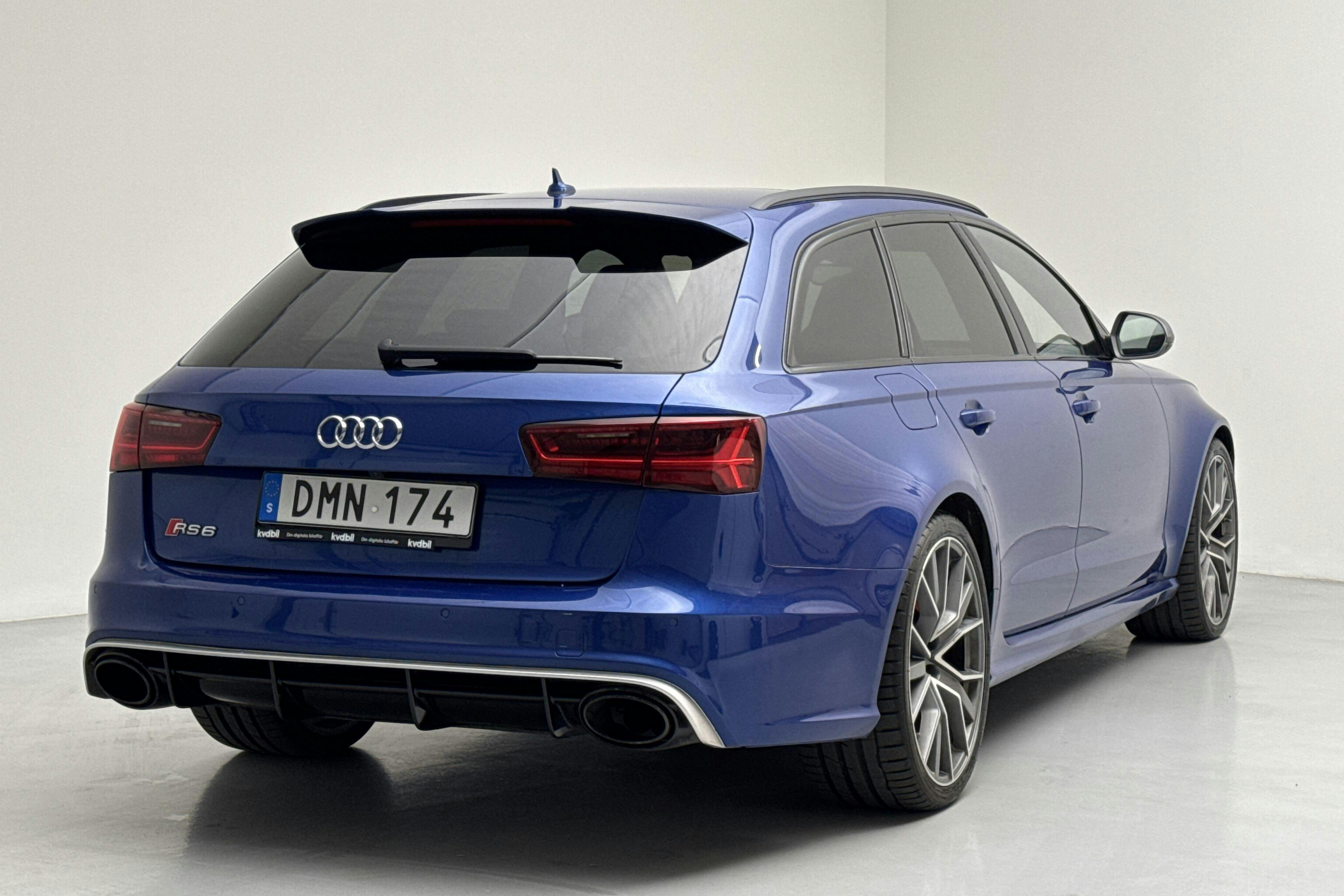 Audi RS6 Performance 4.0 TFSI Avant quattro (605hk) - 9 601 mil - Automat - blå - 2017