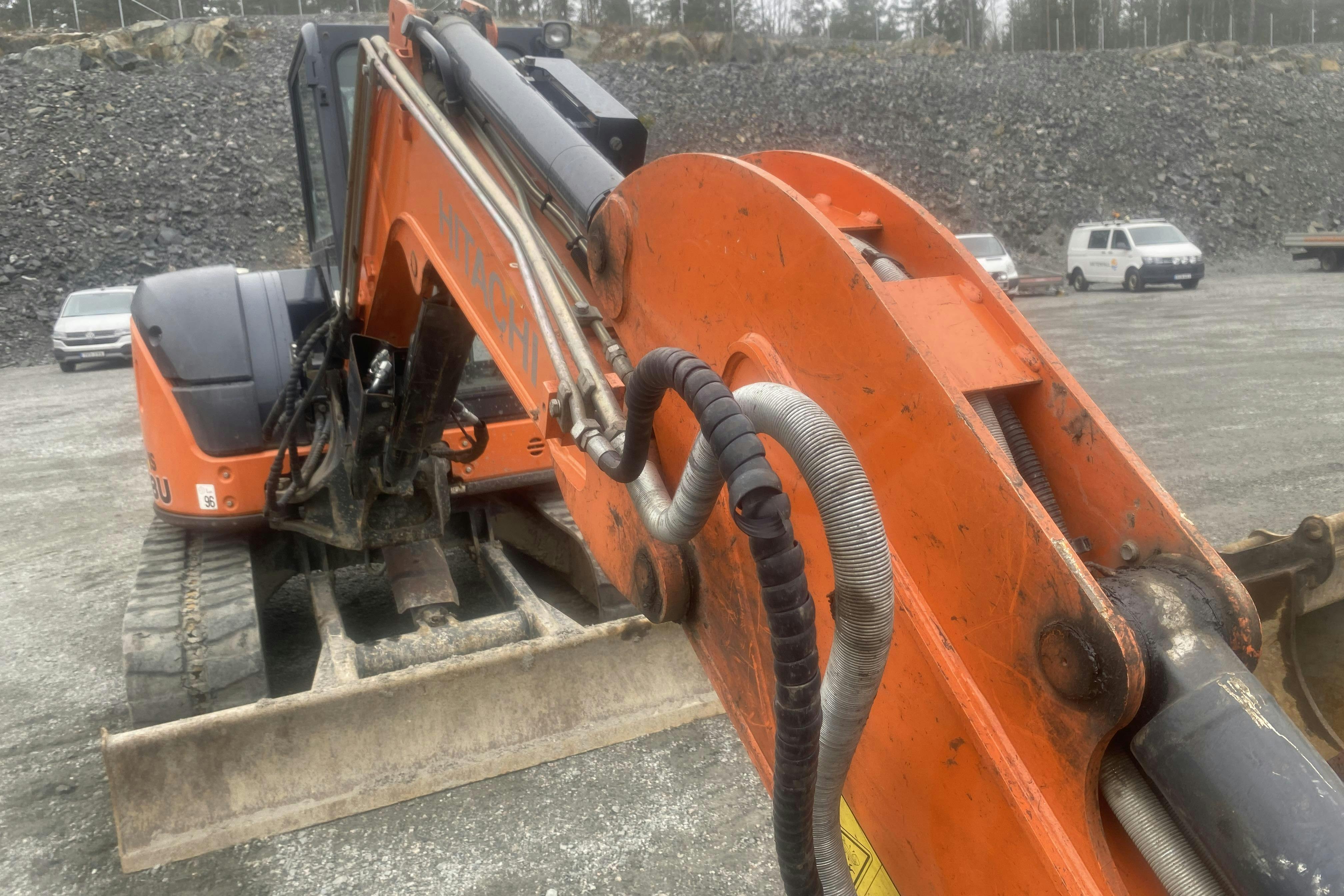 HITACHI ZX48U-5A med planeringskopa + kabelskopa -  - 2016