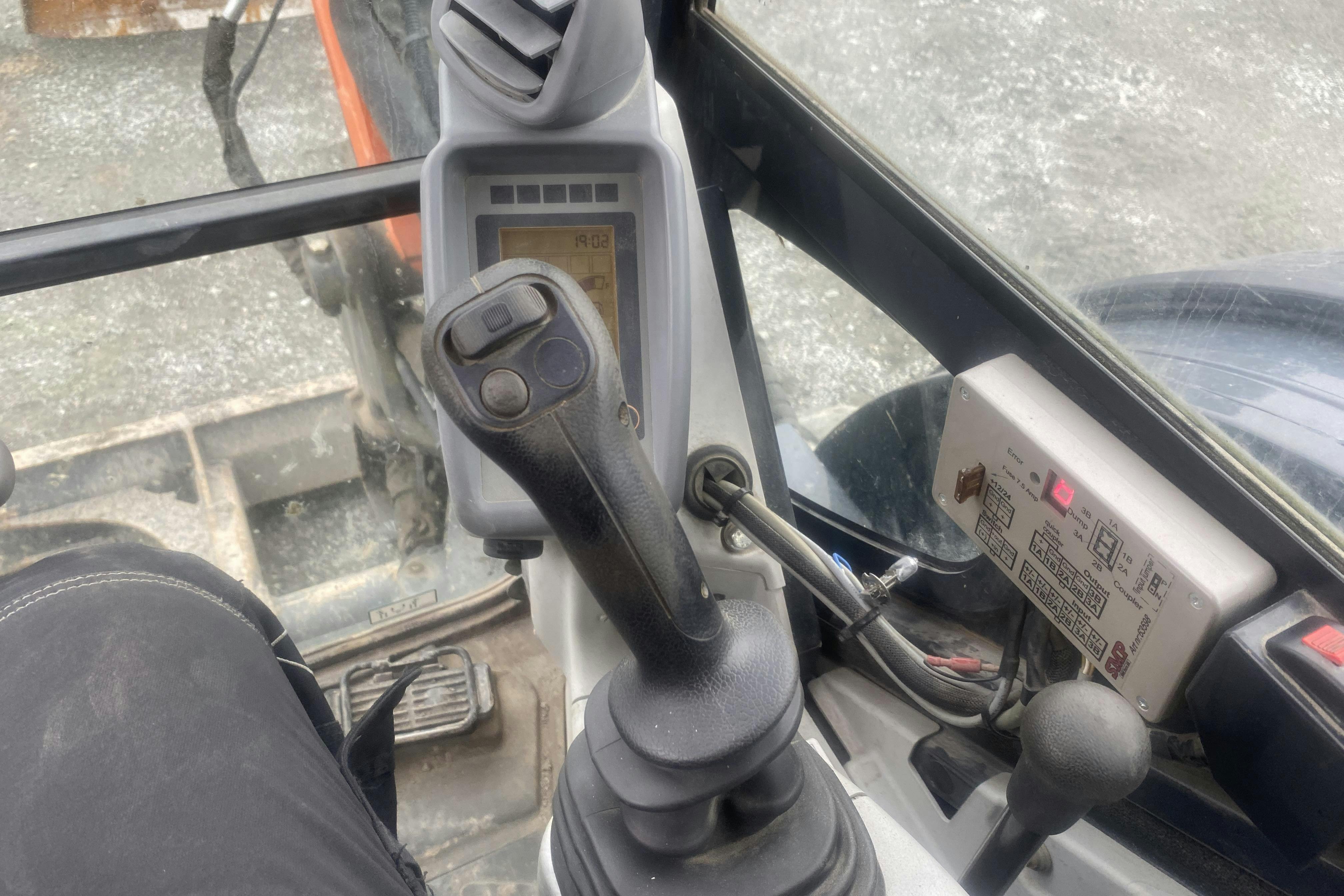 HITACHI ZX48U-5A med planeringskopa + kabelskopa -  - 2016