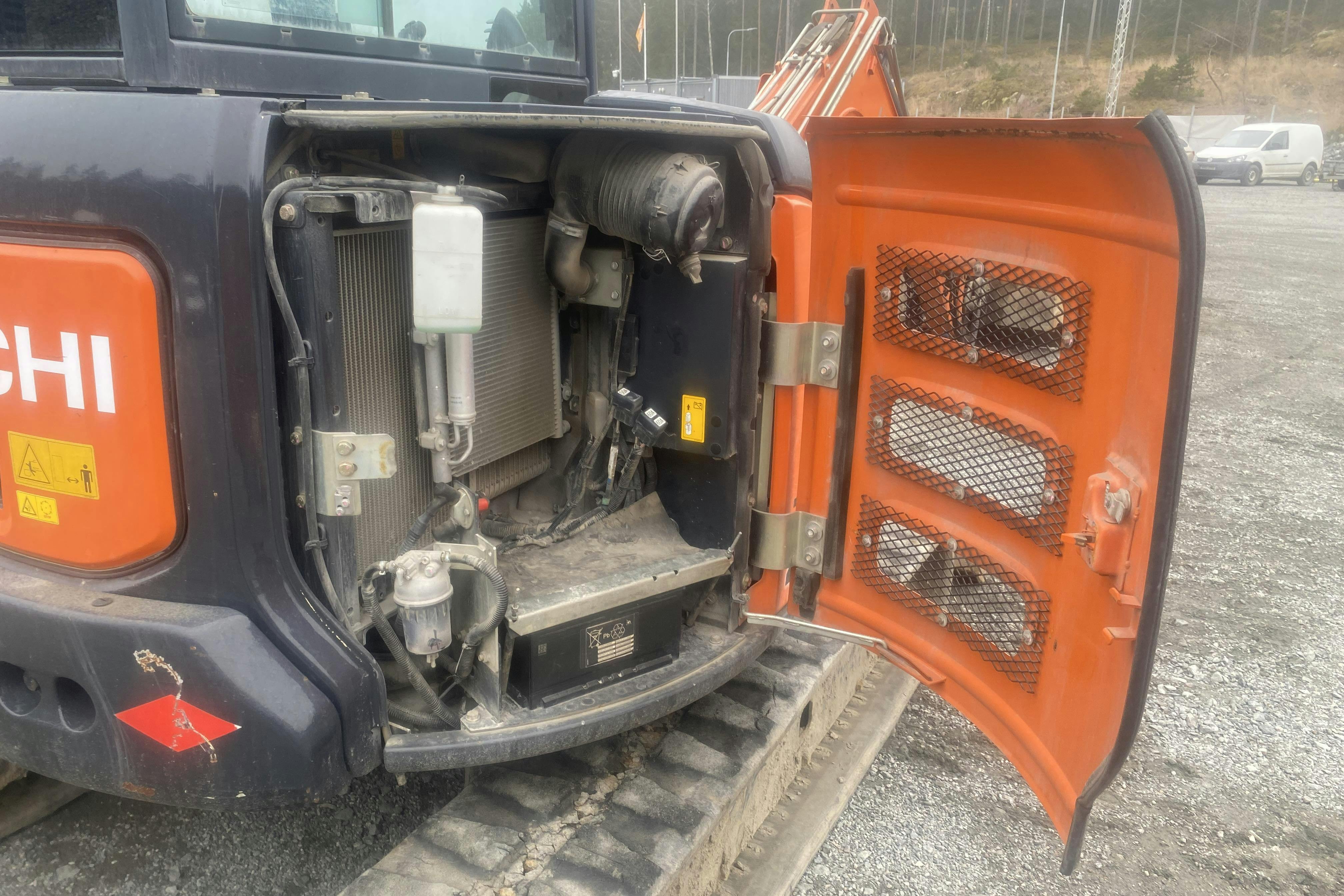 HITACHI ZX48U-5A med planeringskopa + kabelskopa -  - 2016