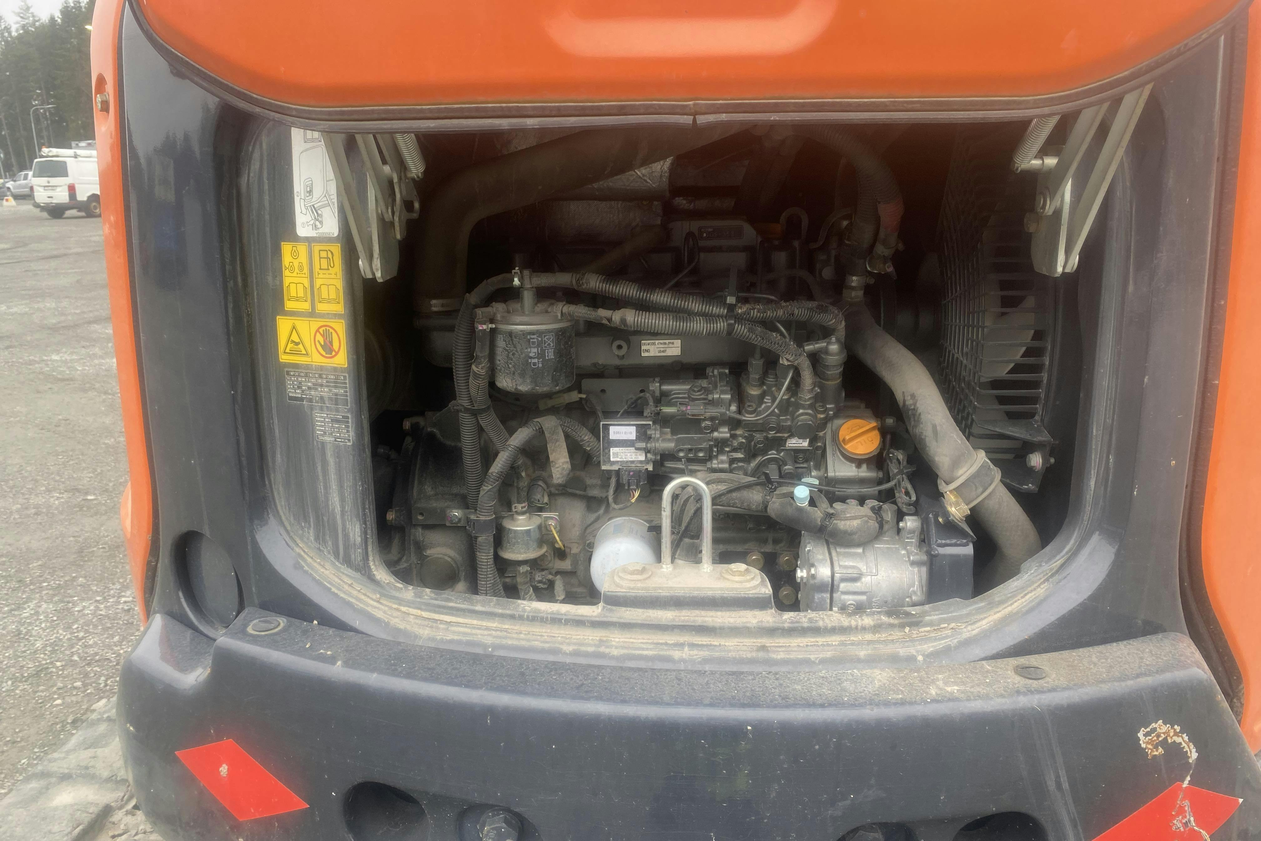 HITACHI ZX48U-5A med planeringskopa + kabelskopa -  - 2016