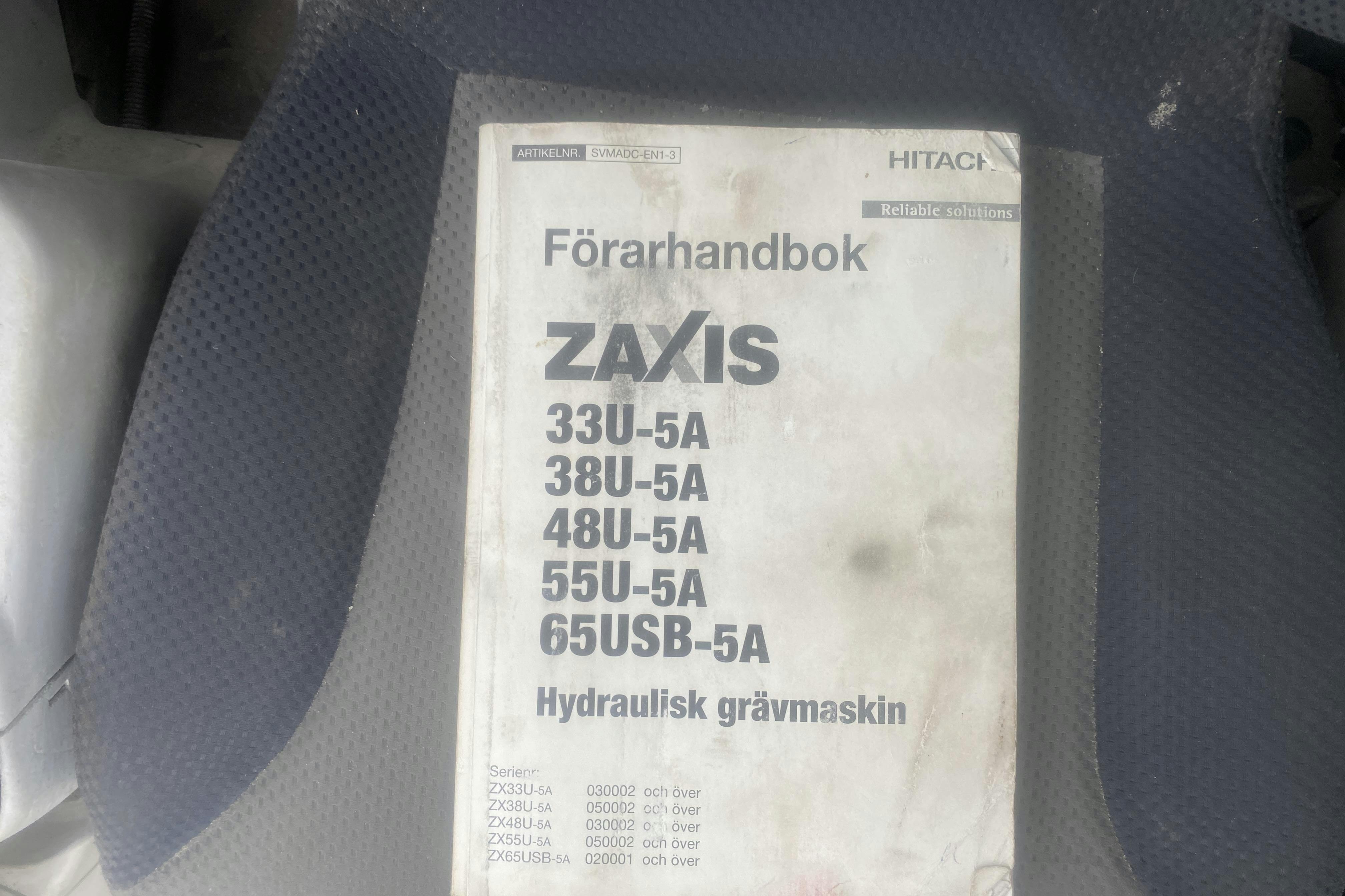 HITACHI ZX48U-5A med planeringskopa + kabelskopa -  - 2016