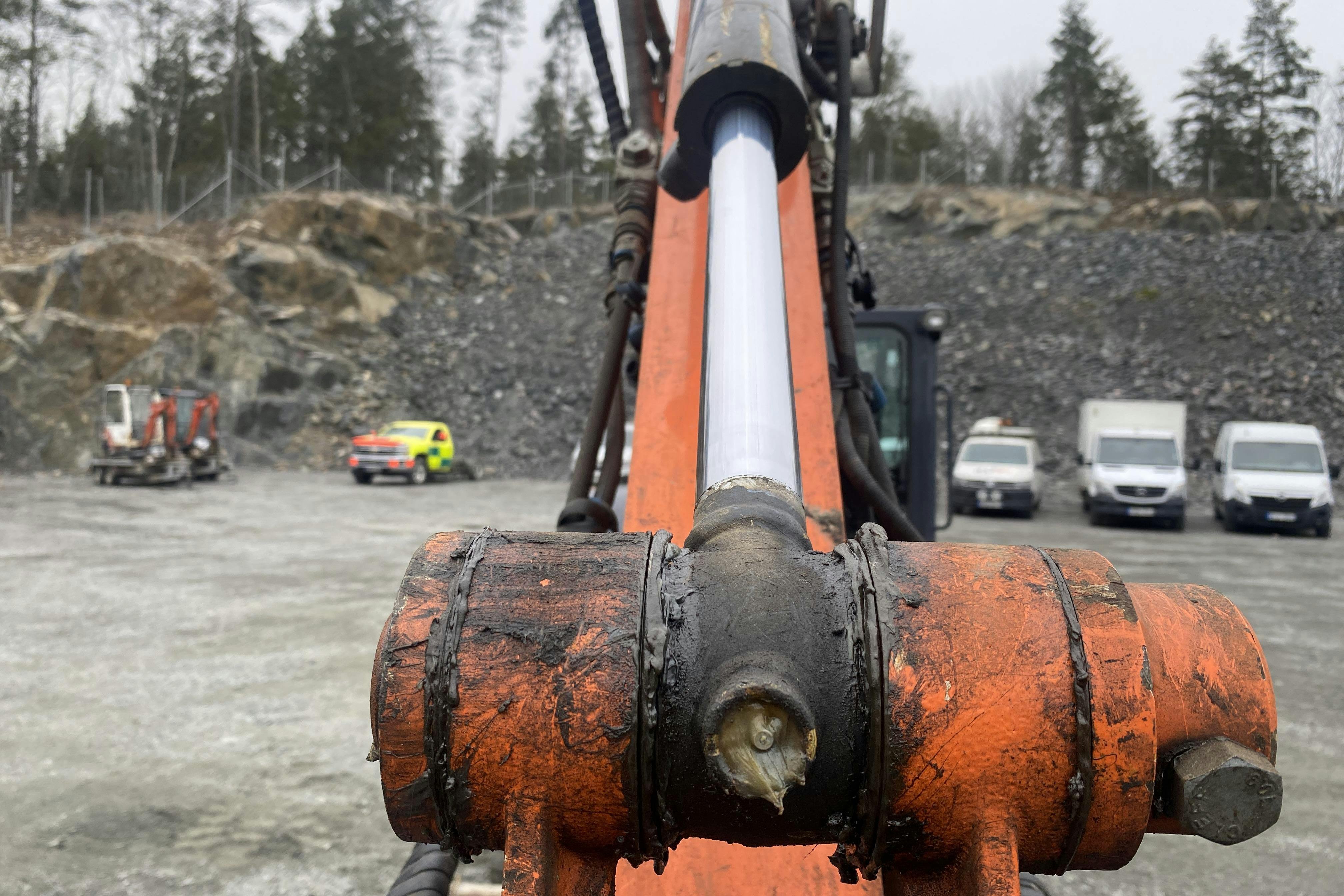 HITACHI ZX48U-5A med planeringskopa + kabelskopa -  - 2016