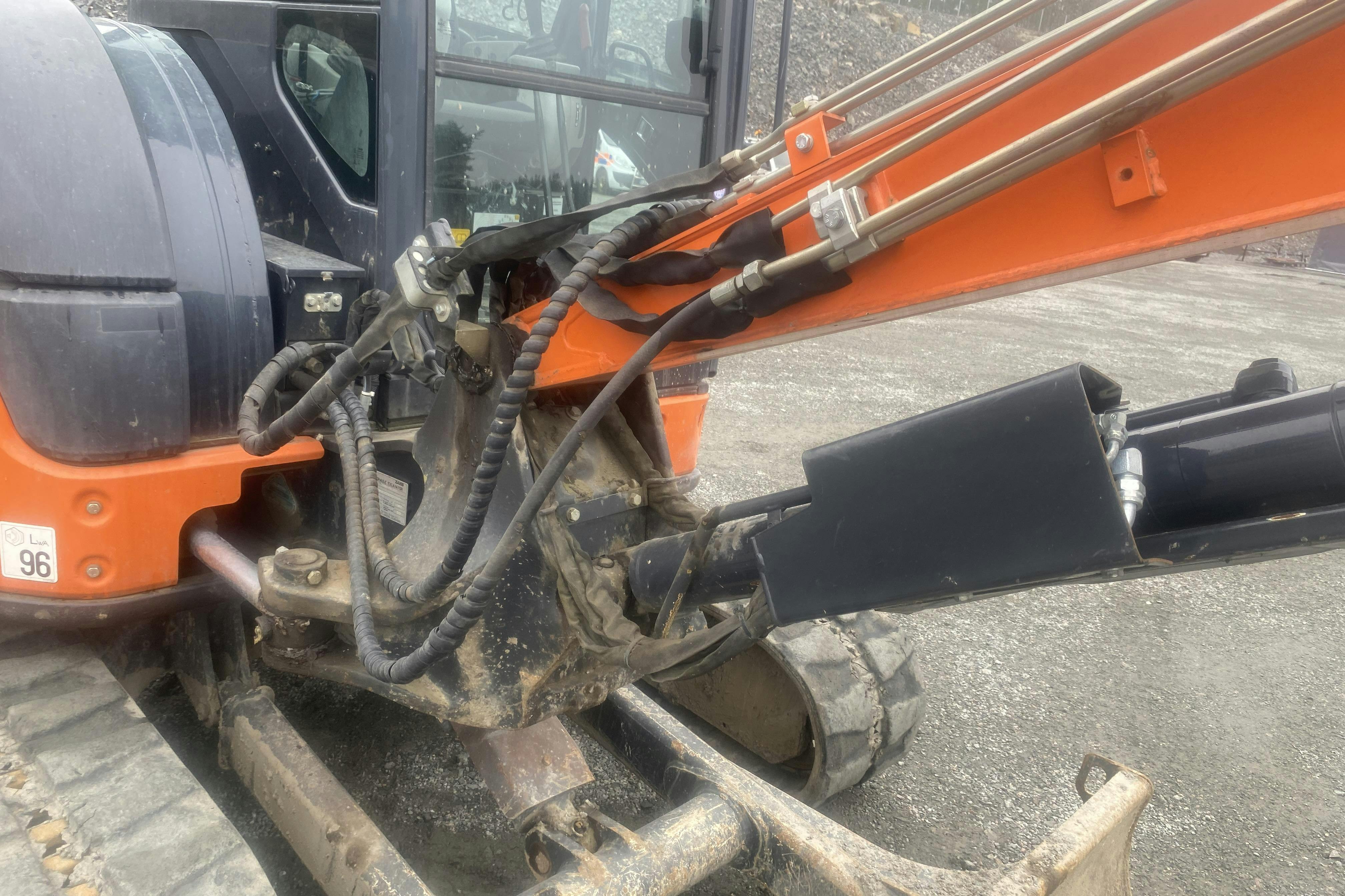 HITACHI ZX48U-5A med planeringskopa + kabelskopa -  - 2016