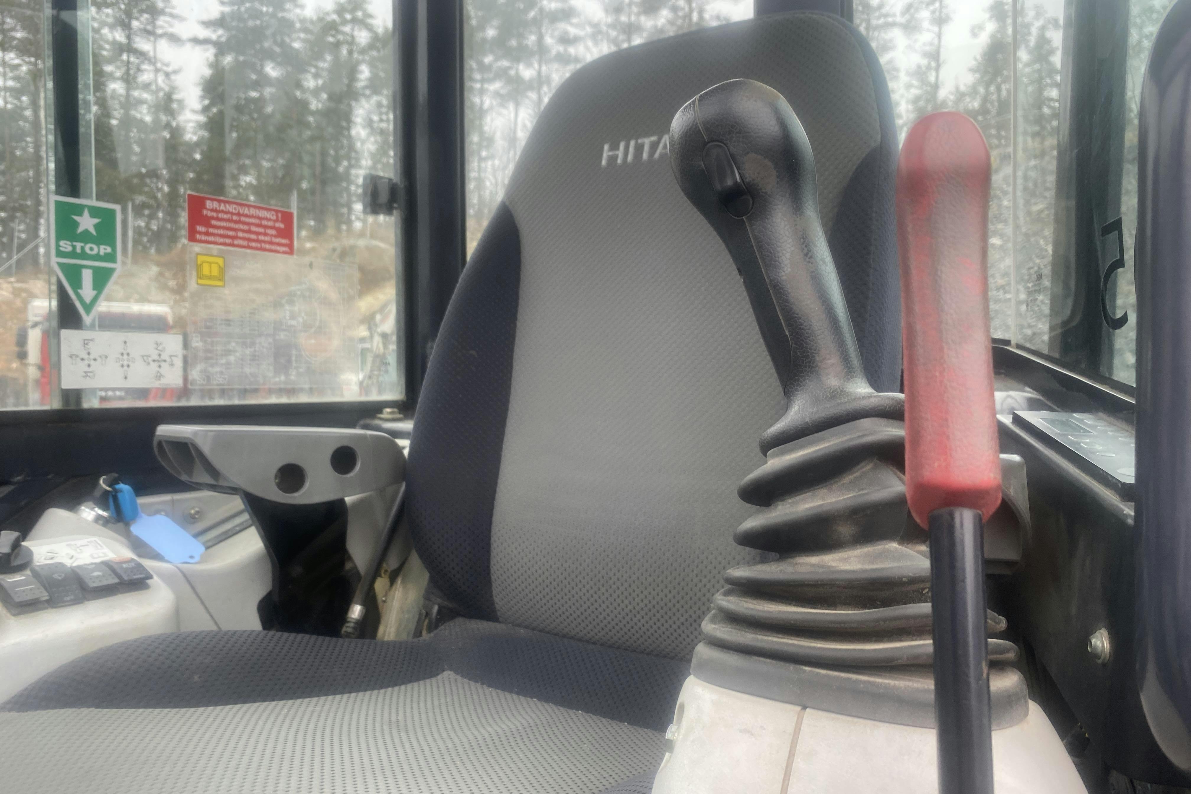 HITACHI ZX48U-5A med planeringskopa + kabelskopa -  - 2016