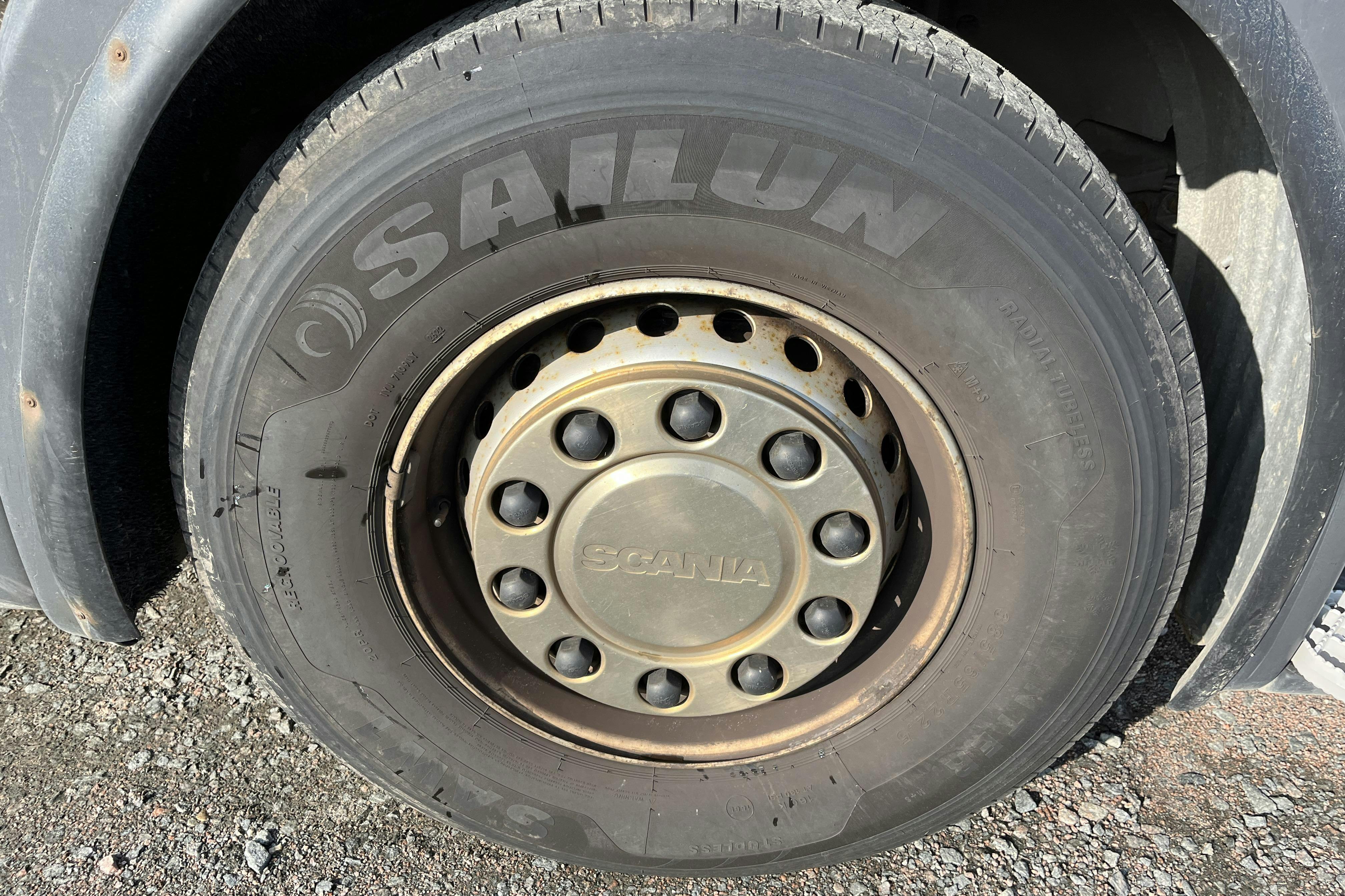 Scania P400 - 247 623 km - Automat - silver - 2012