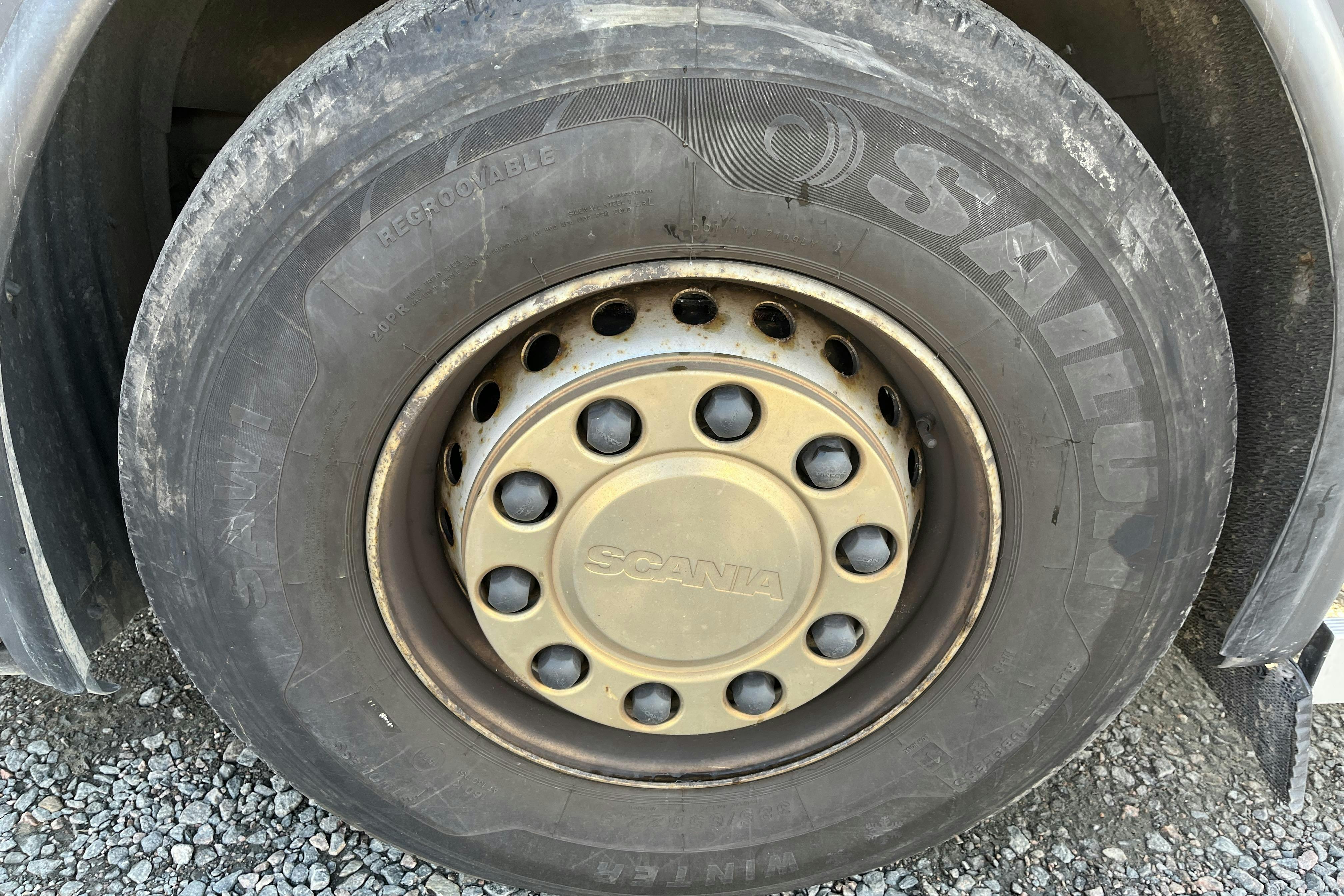 Scania P400 - 247 623 km - Automat - silver - 2012