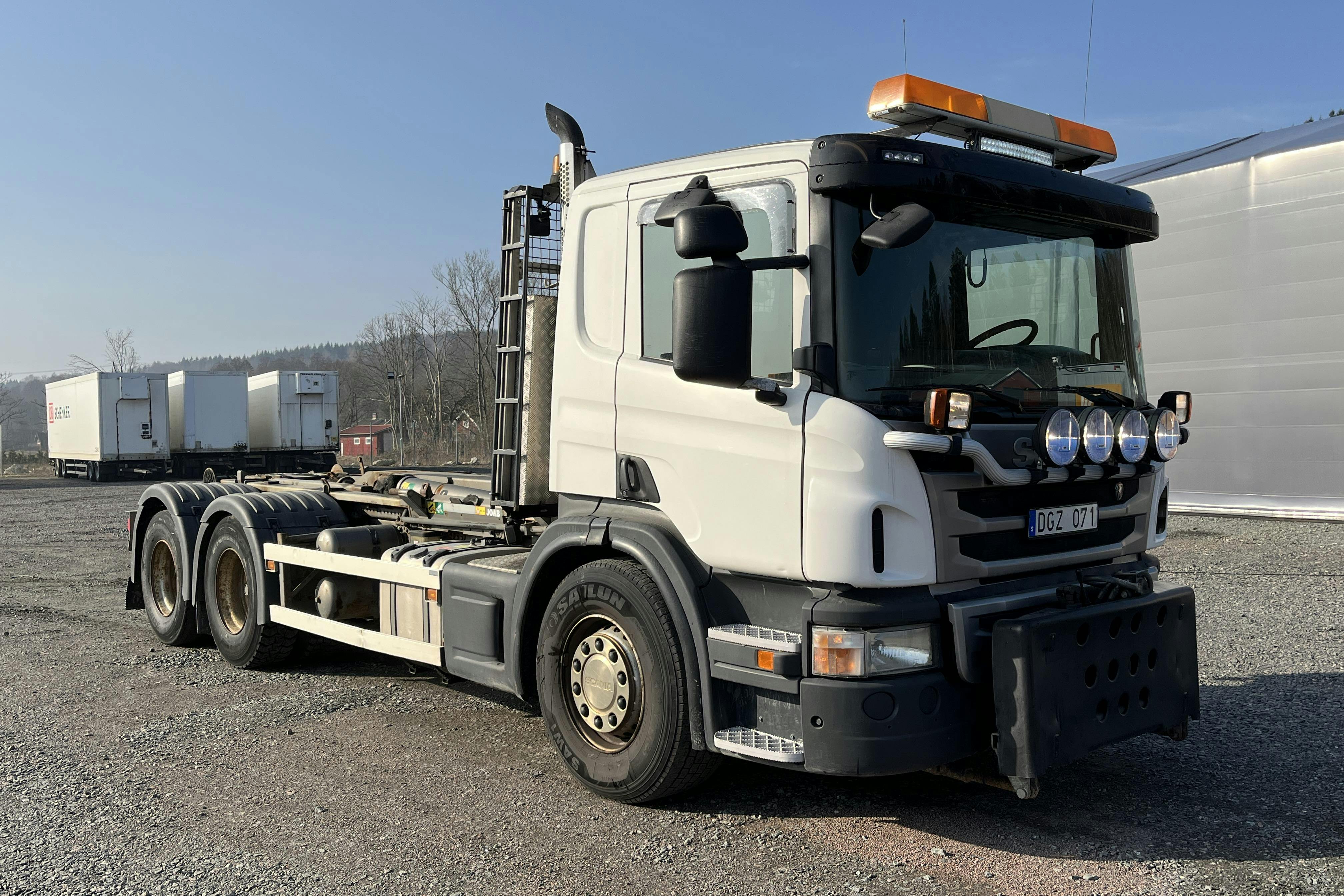 Scania P400 - 247 623 km - Automat - silver - 2012