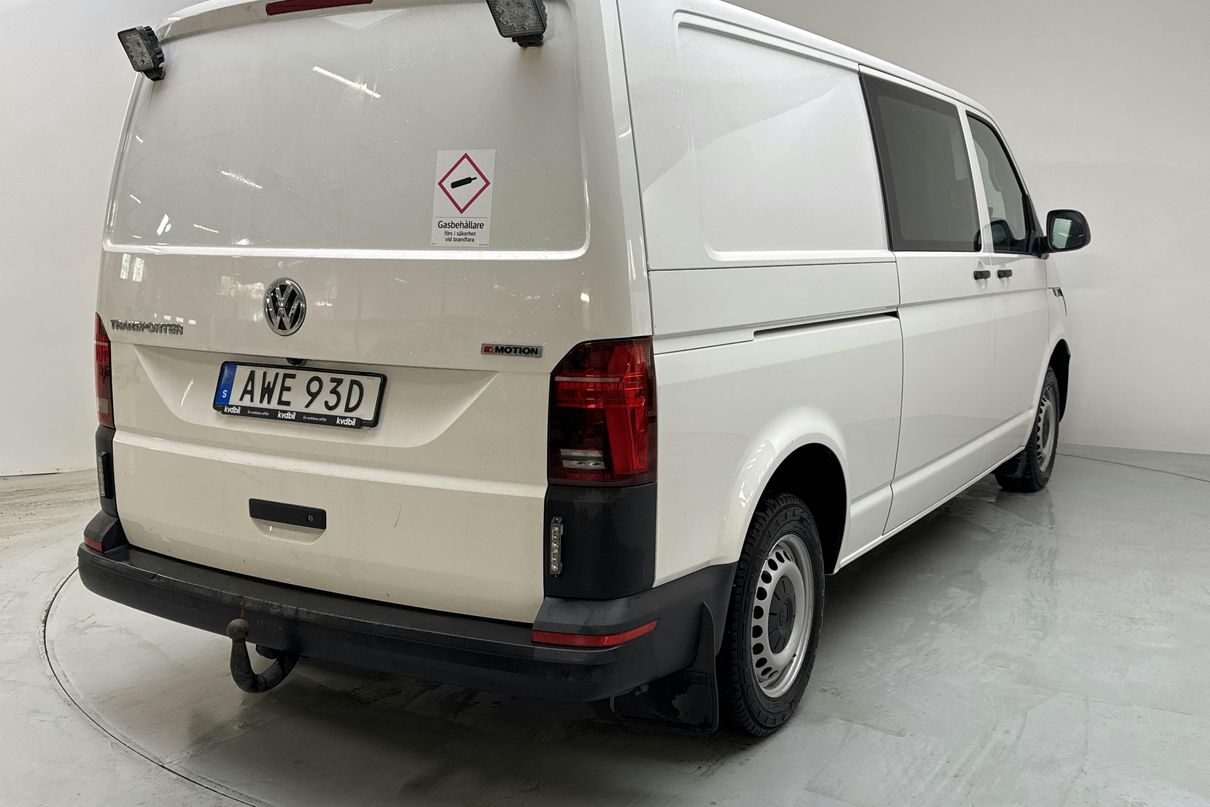 VW Transporter T6 2.0 TDI BMT Skåp 4MOTION (150hk) - 12 158 mil - Automat - vit - 2020