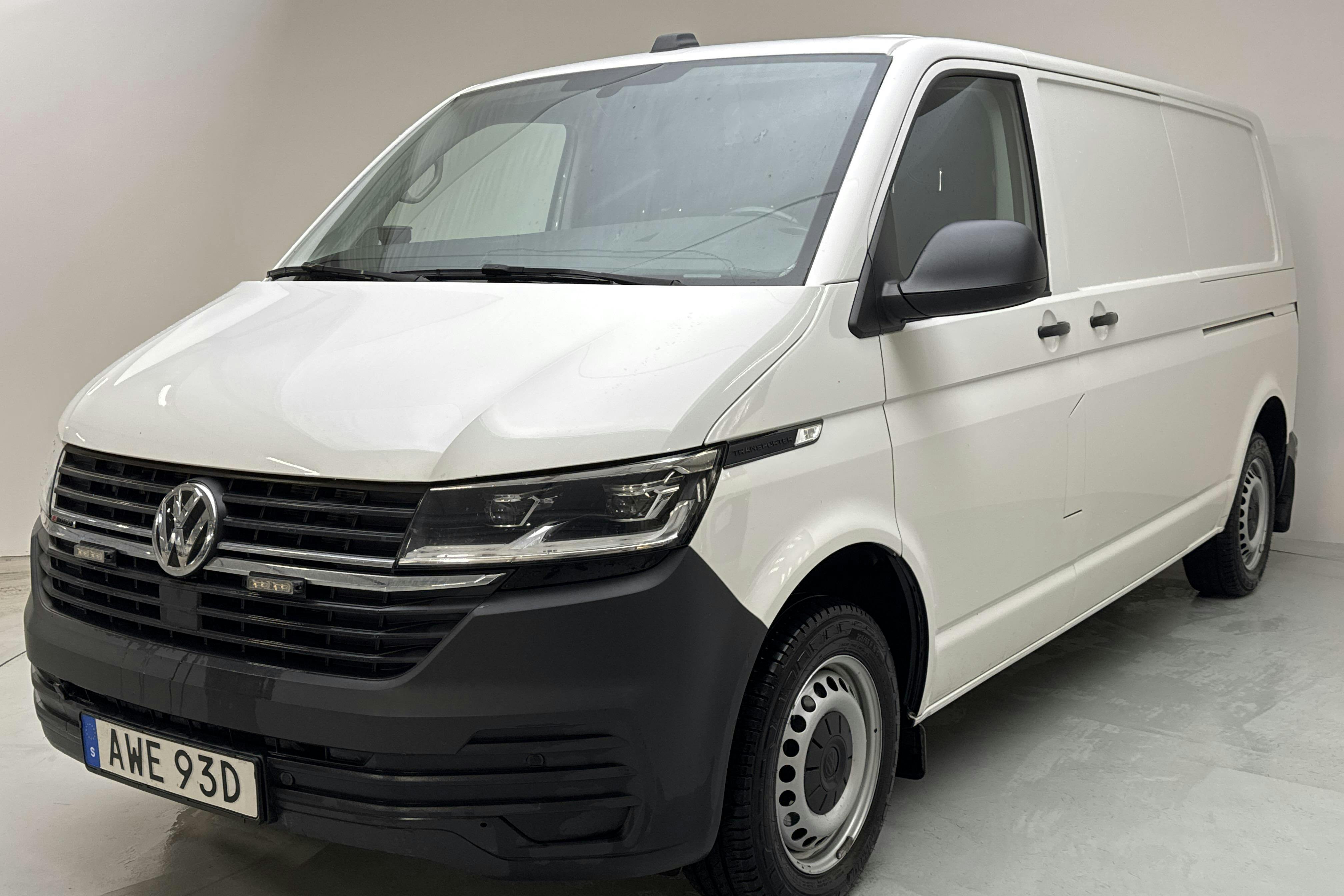 VW Transporter T6 2.0 TDI BMT Skåp 4MOTION (150hk) - 12 158 mil - Automat - vit - 2020
