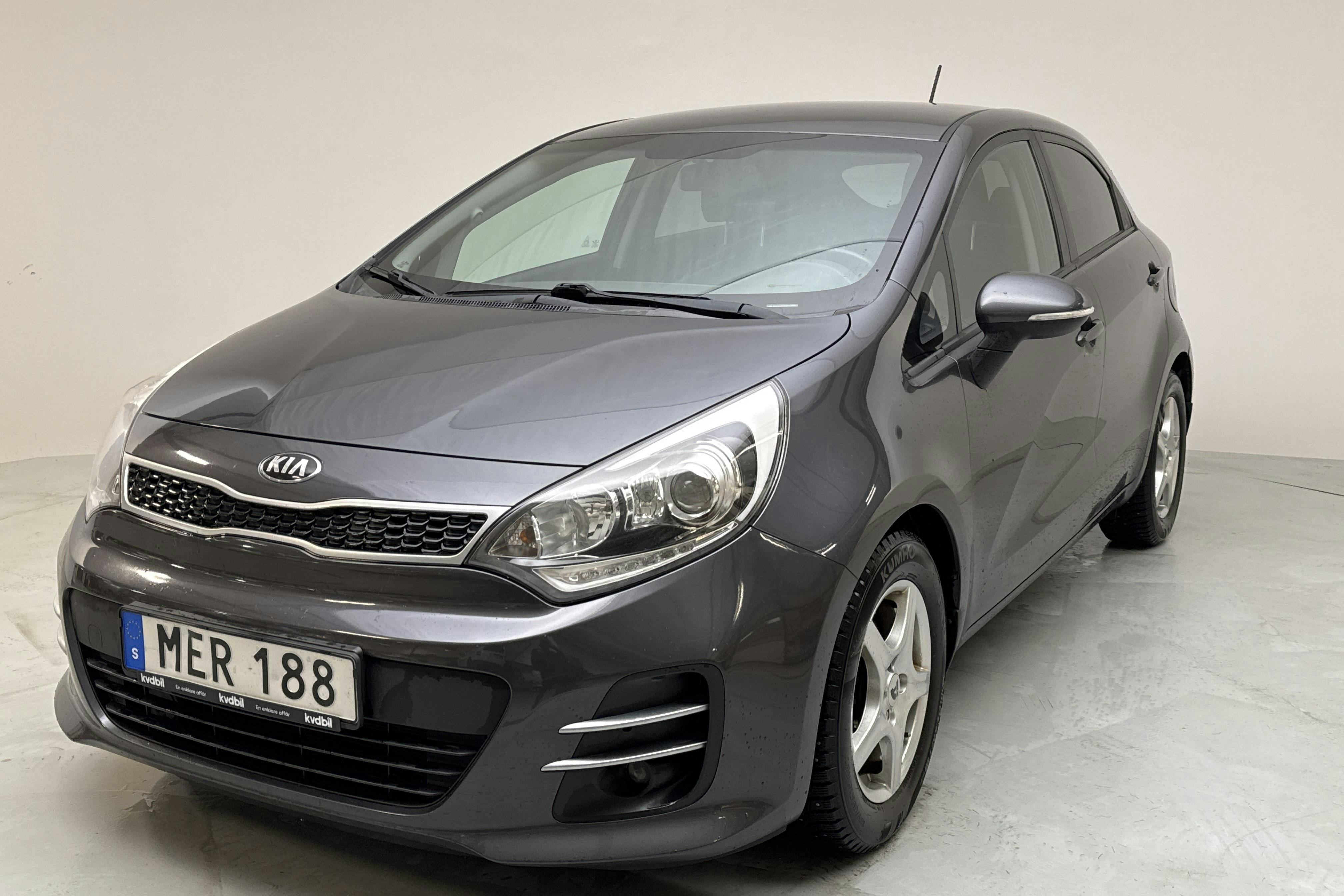 KIA Rio 1.2 (85hk) - 117 360 km - Manual - gray - 2016