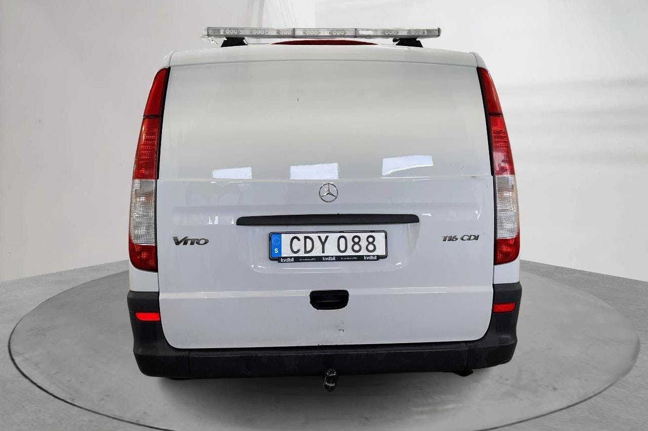 Mercedes Vito 116 CDI W639 (163hk) - 438 490 km - Manuaalinen - valkoinen - 2014