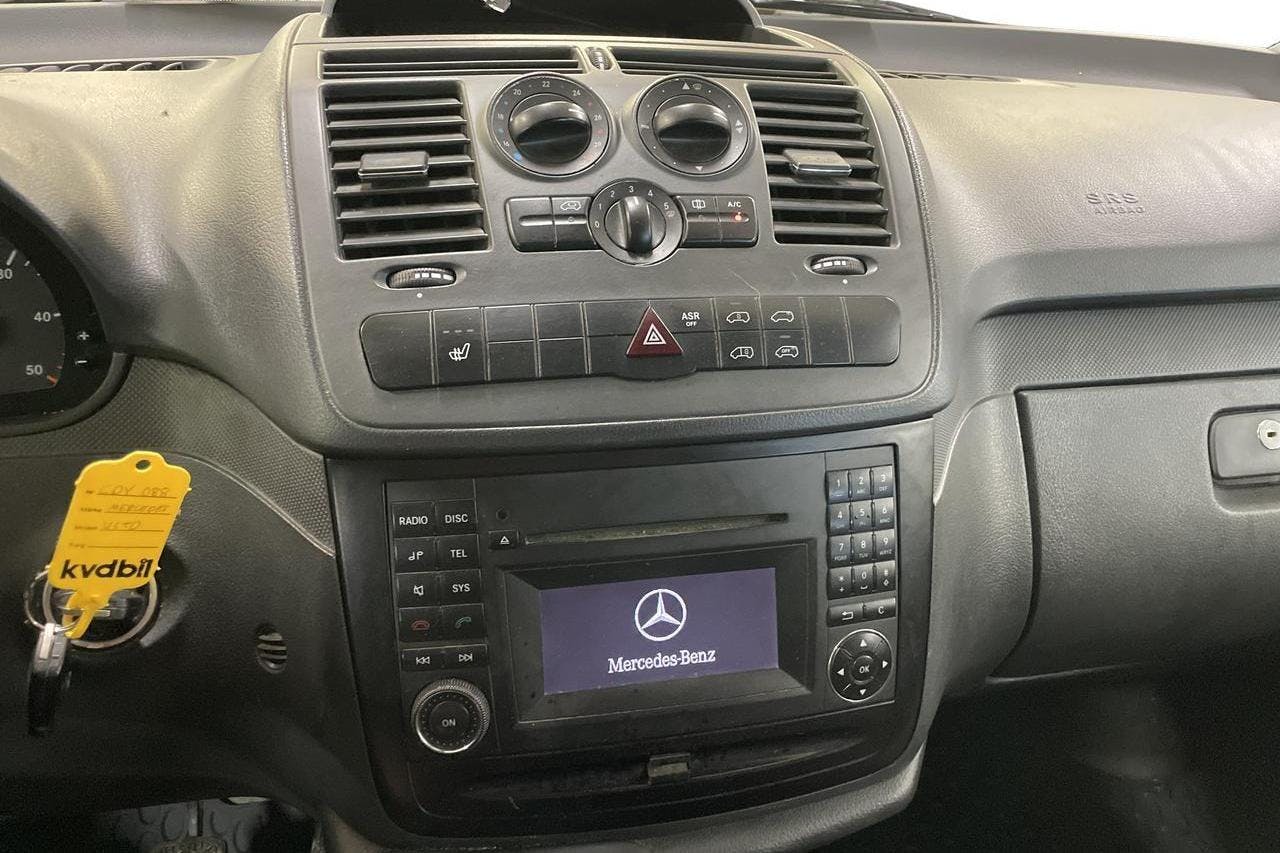 Mercedes Vito 116 CDI W639 (163hk) - 438 490 km - Manuaalinen - valkoinen - 2014