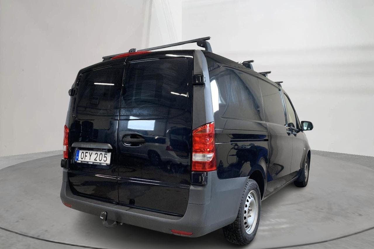 Mercedes Vito 111 CDI W640 (114hk) - 6 285 mil - Manuell - svart - 2017