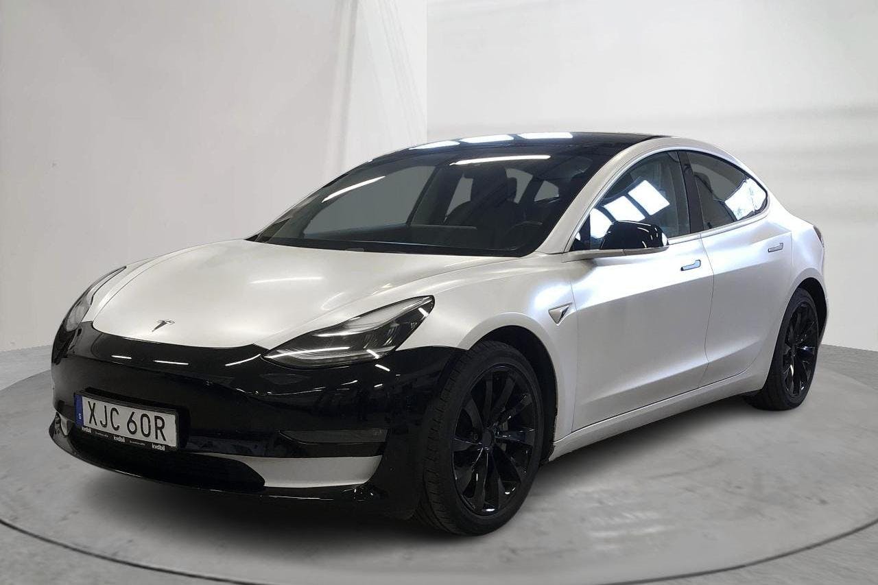Tesla Model 3 Long Range Dual Motor AWD - 15 297 mil - Automat - svart - 2019