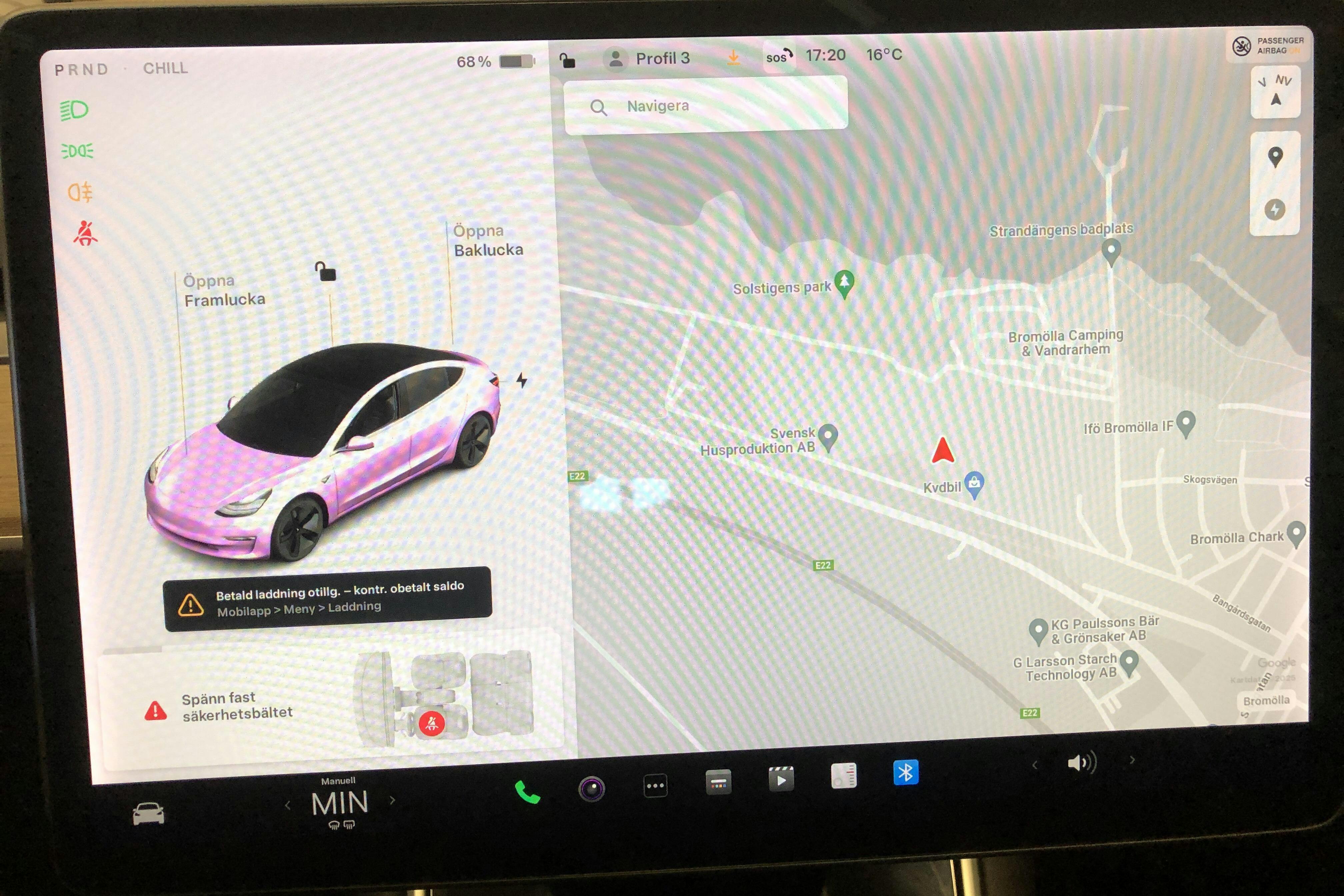 Tesla Model 3 Long Range Dual Motor AWD - 15 297 mil - Automat - svart - 2019