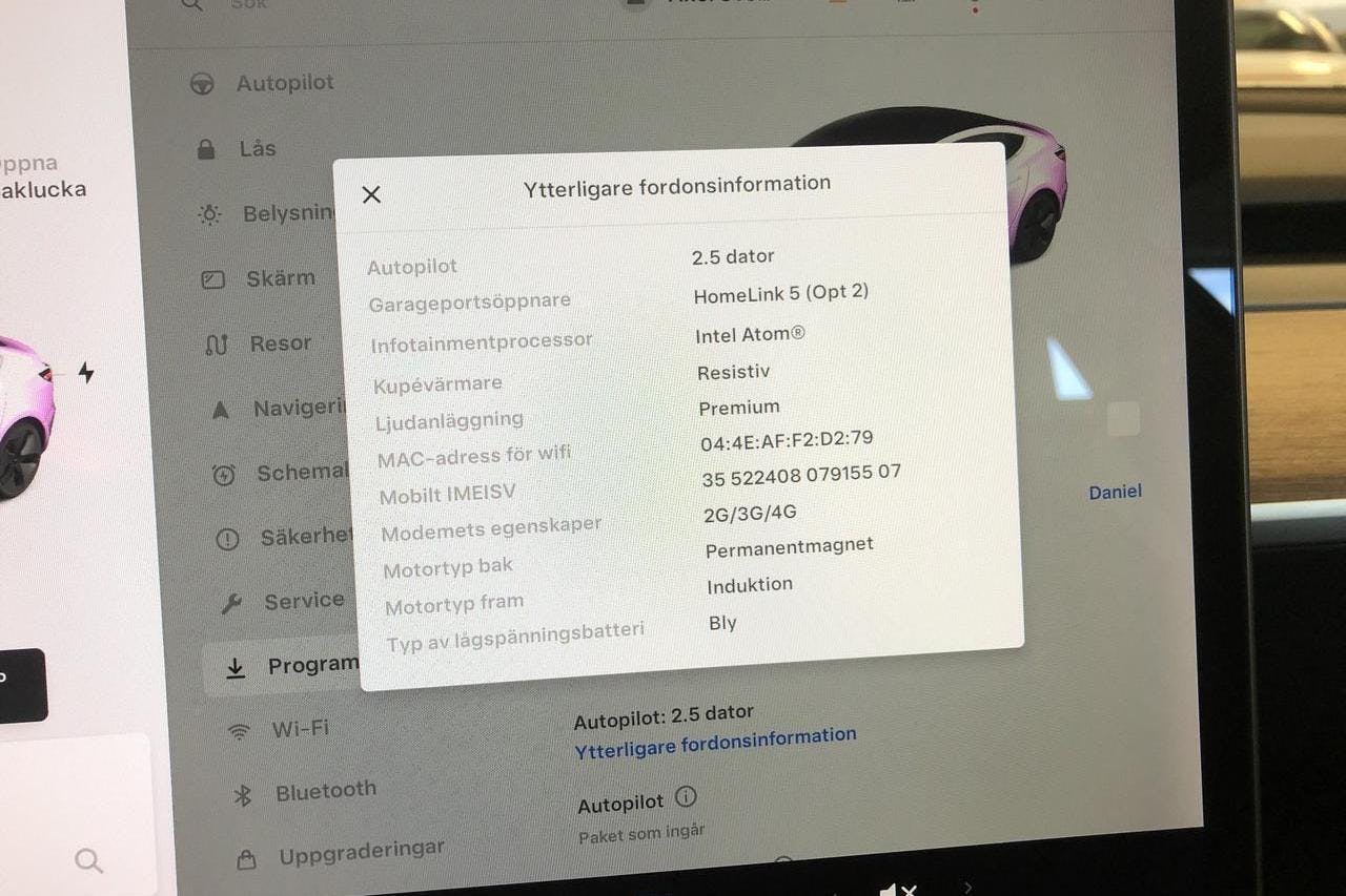 Tesla Model 3 Long Range Dual Motor AWD - 15 297 mil - Automat - svart - 2019