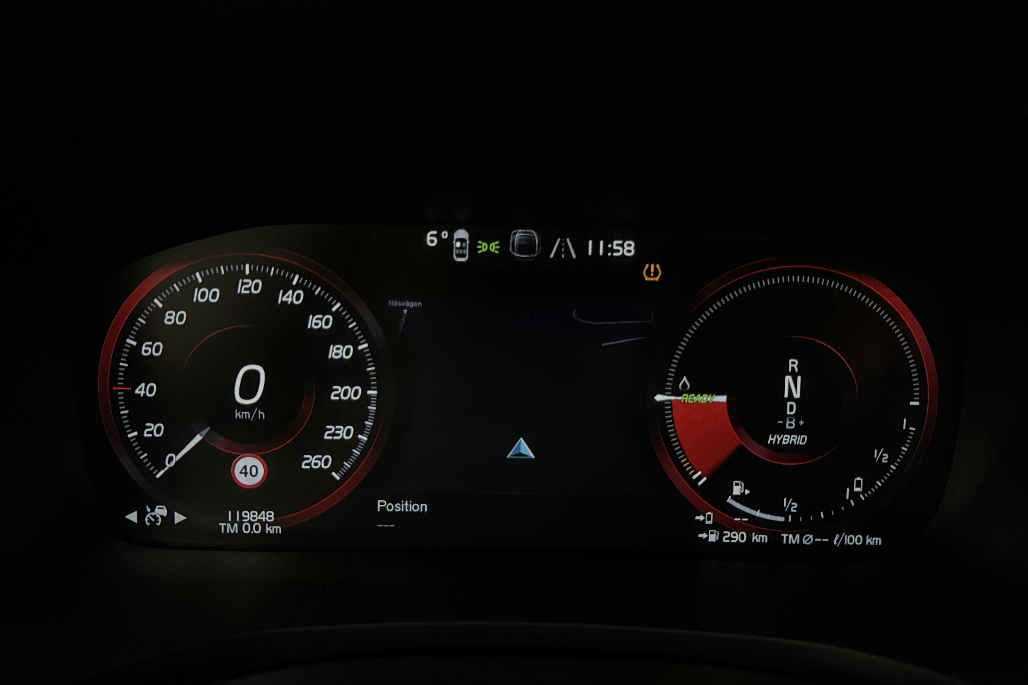 Volvo V60 T6 AWD Recharge (350hk) - 119 850 km - Automatyczna - srebro - 2022