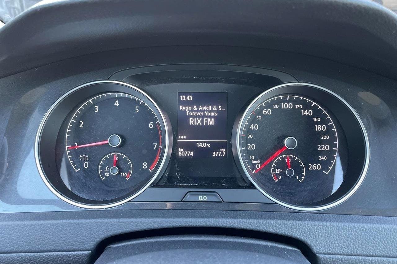 VW Golf VII 1.0 TSI 5dr (115hk) - 80 770 km - Manual - black - 2020