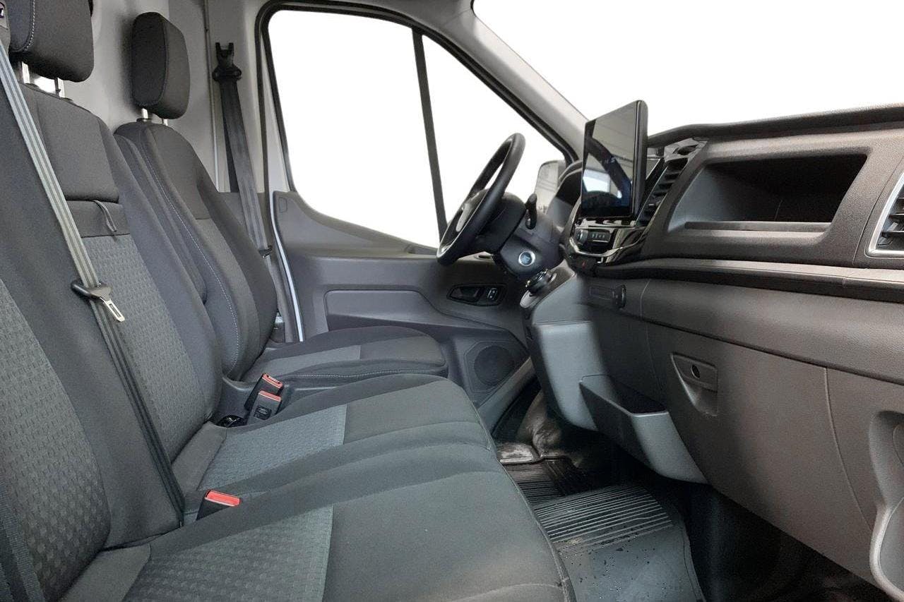Ford e-Transit 350 RWD Skåp (184hk) - 2 530 km - Automatic - white - 2023