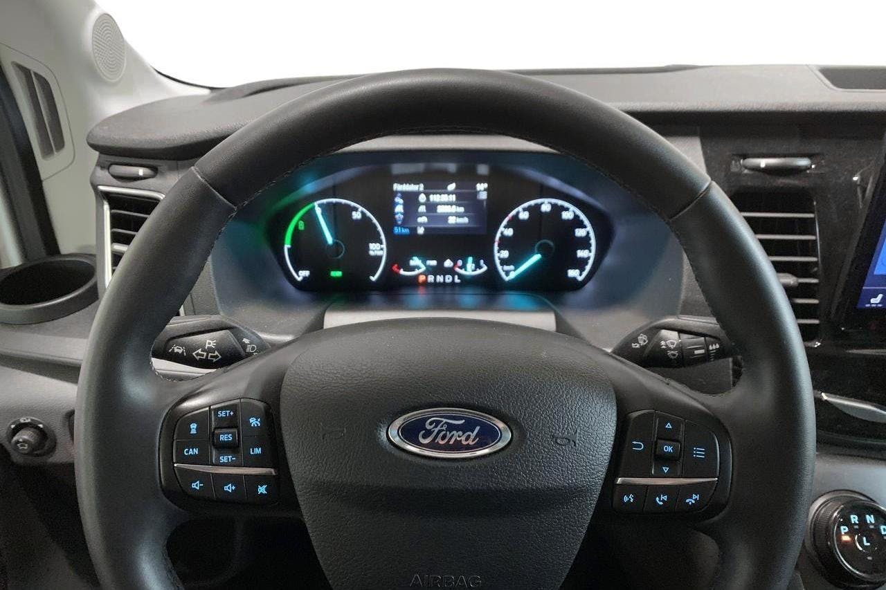 Ford e-Transit 350 RWD Skåp (184hk) - 2 530 km - Automatic - white - 2023