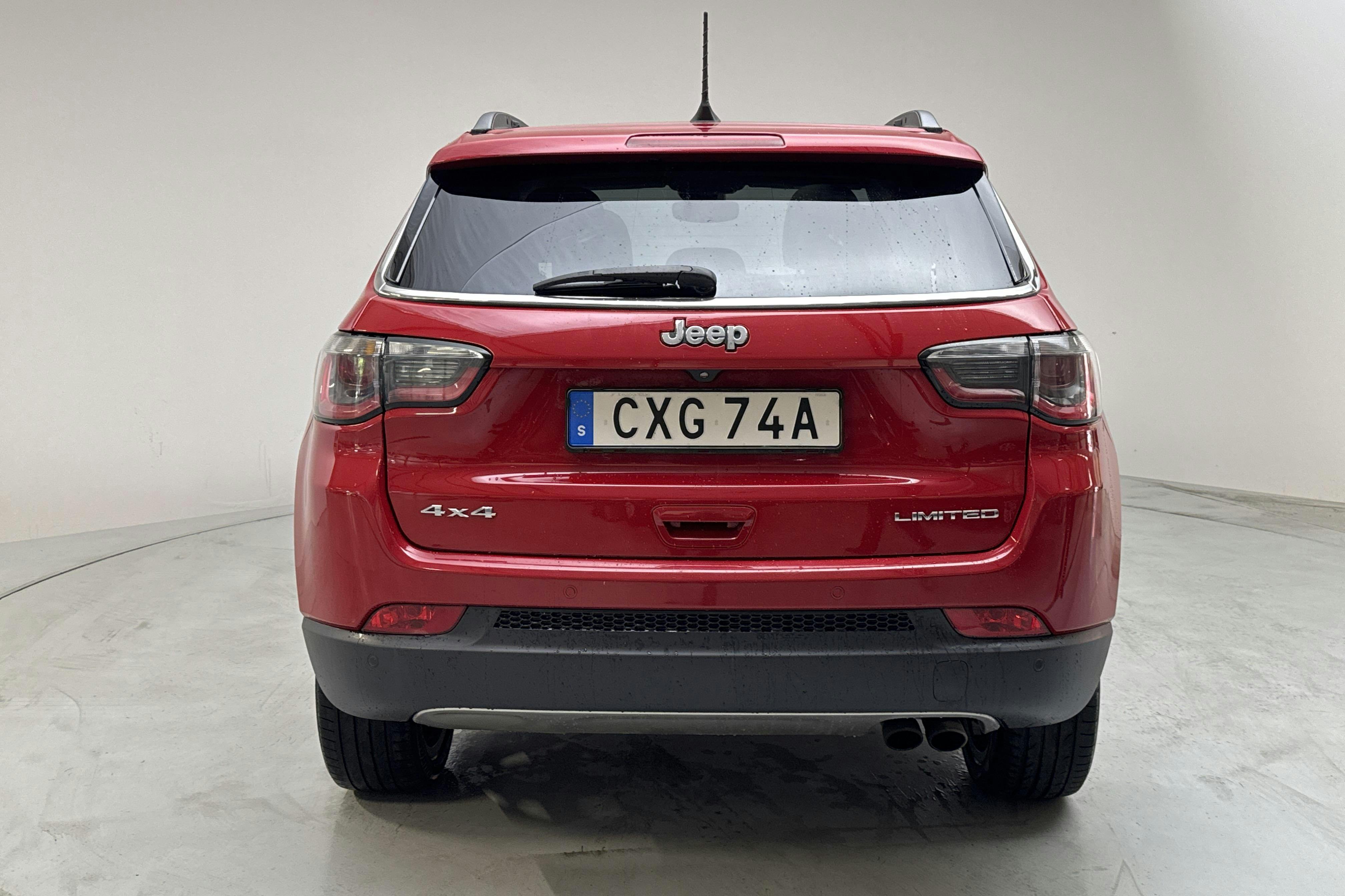 Jeep Compass 1.4 Multiair 4WD (170hk) - 8 152 mil - Automat - röd - 2019