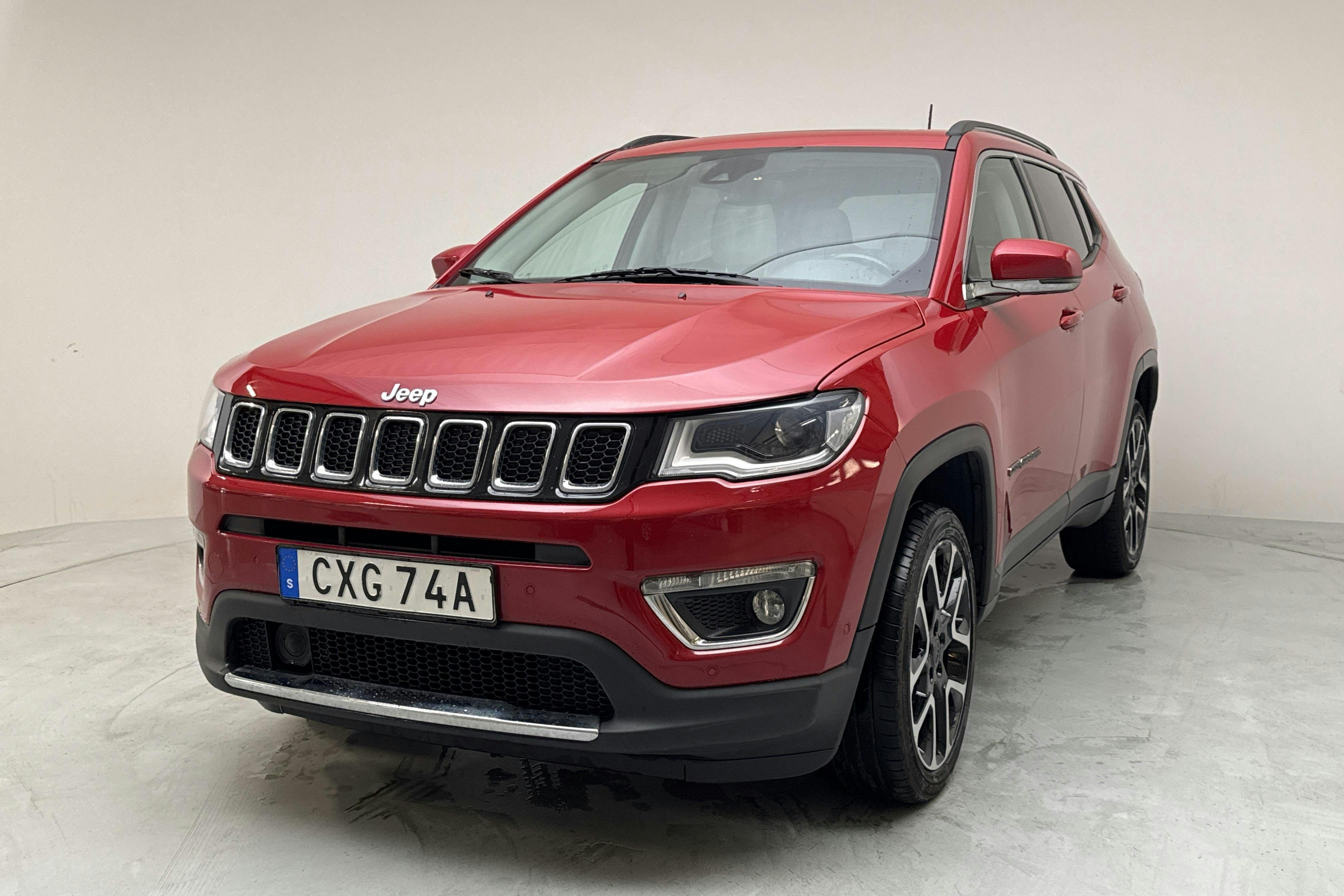 Jeep Compass 1.4 Multiair 4WD (170hk) - 81 520 km - Automatic - red - 2019