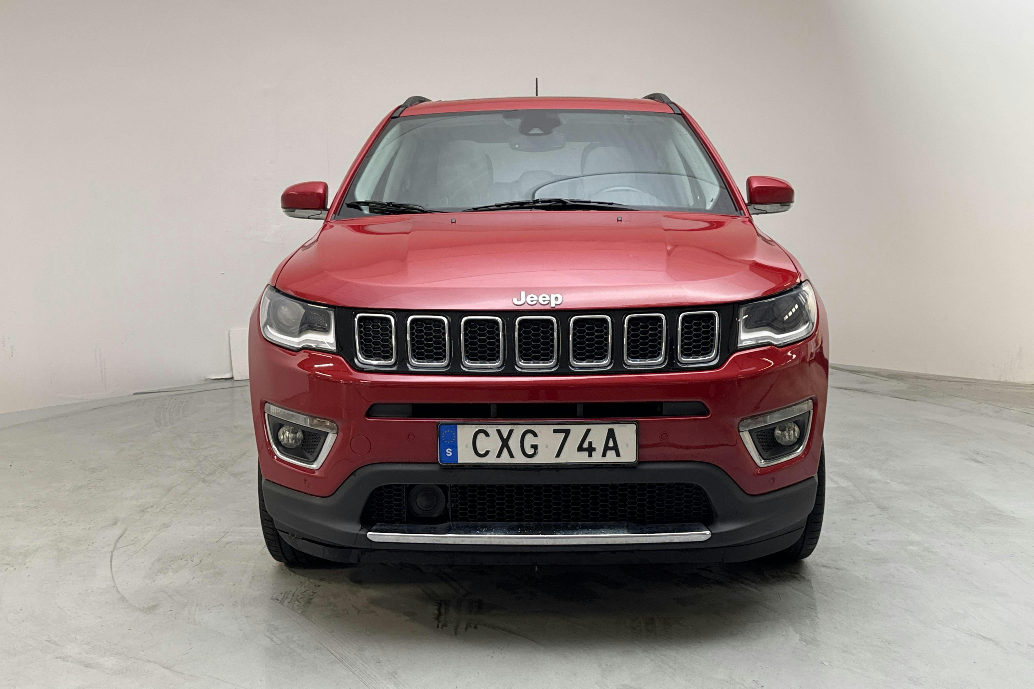 Jeep Compass 1.4 Multiair 4WD (170hk) - 8 152 mil - Automat - röd - 2019