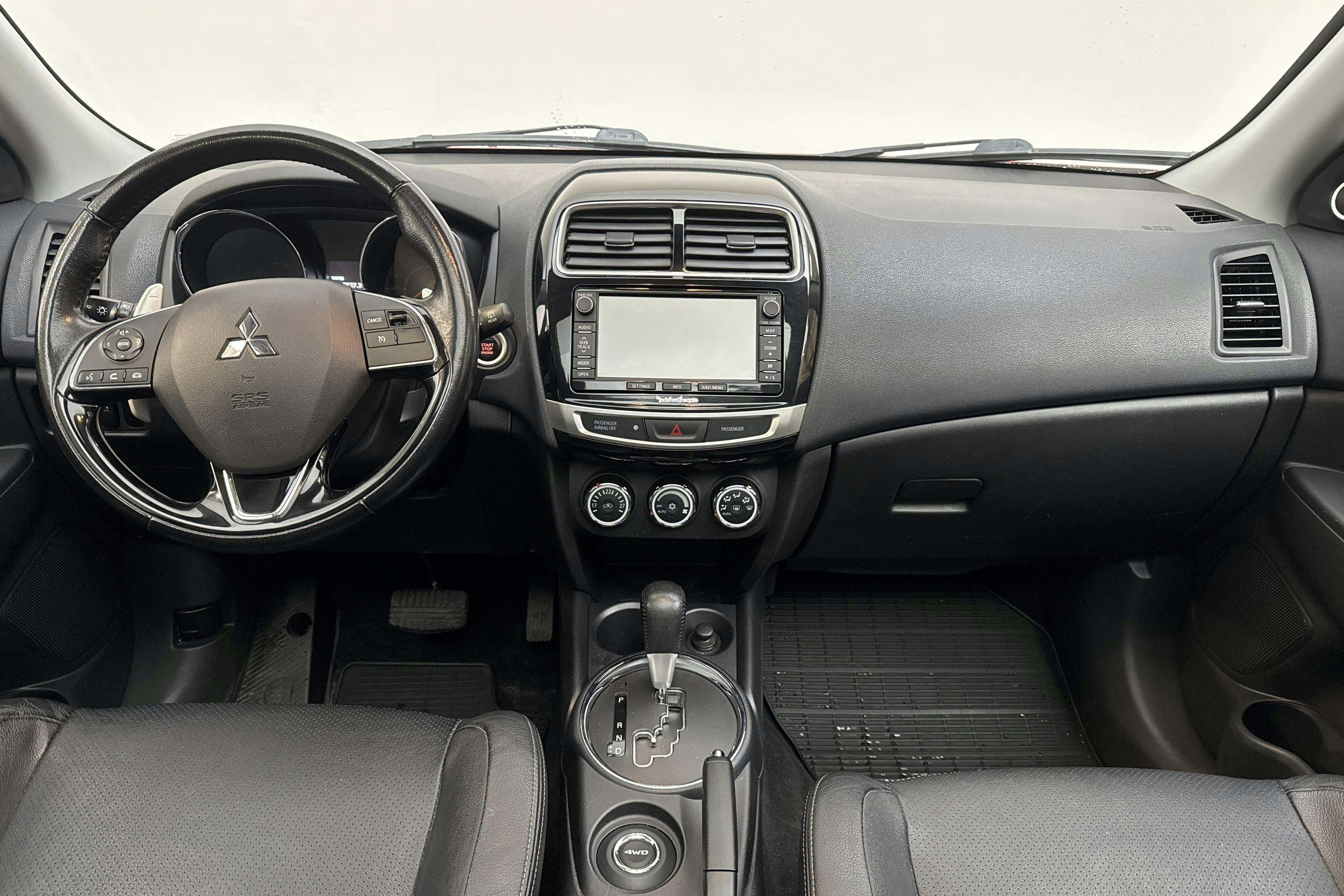 Mitsubishi ASX 2.2D 4WD (150hk) - 14 112 mil - Automat - röd - 2016