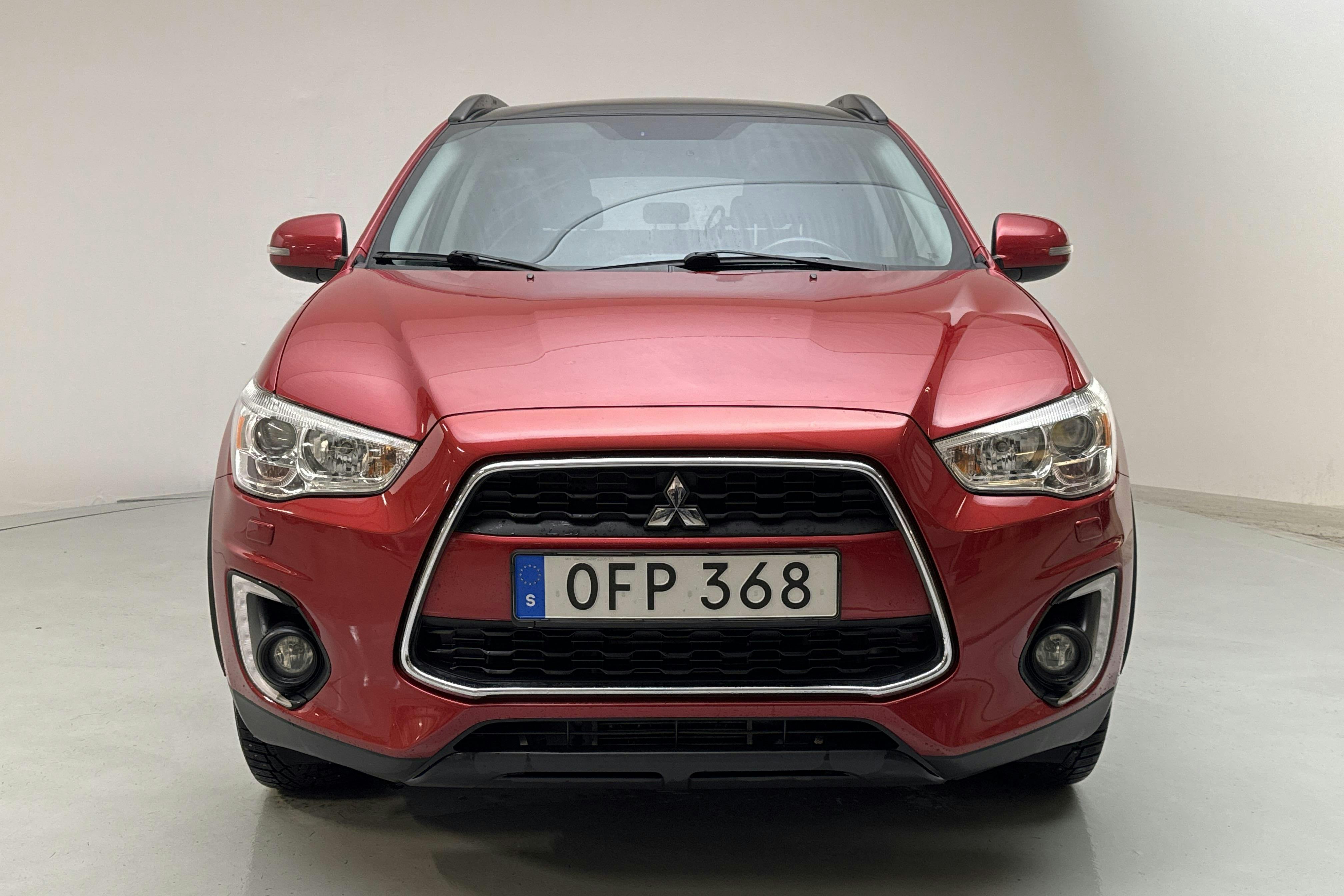 Mitsubishi ASX 2.2D 4WD (150hk) - 14 112 mil - Automat - röd - 2016