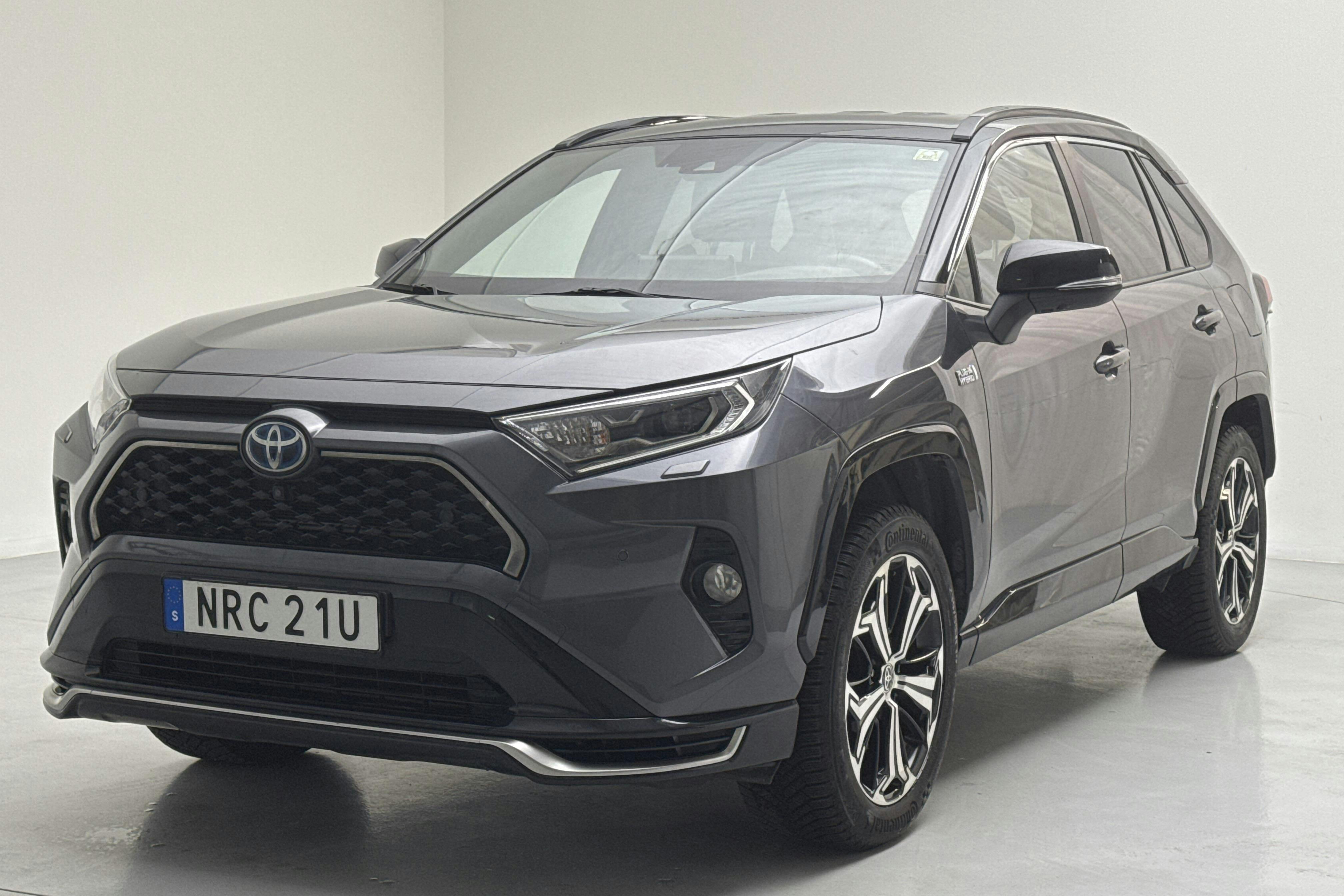 Toyota RAV4 2.5 Plug-in Hybrid AWD (306hk) - 180 640 km - Automatyczna - szary - 2021