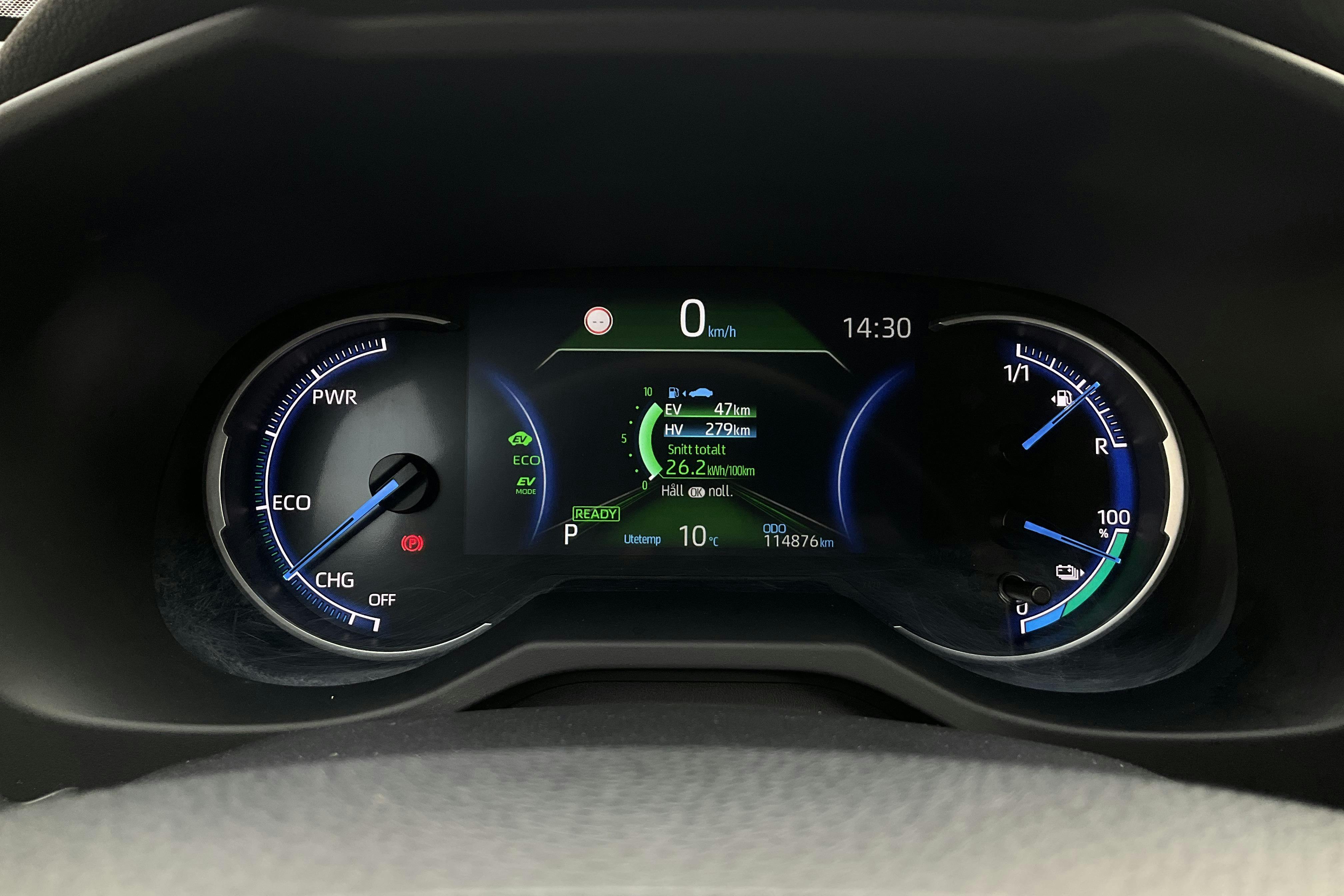 Toyota RAV4 2.5 Plug-in Hybrid AWD (306hk) - 114 870 km - Automatic - white - 2021