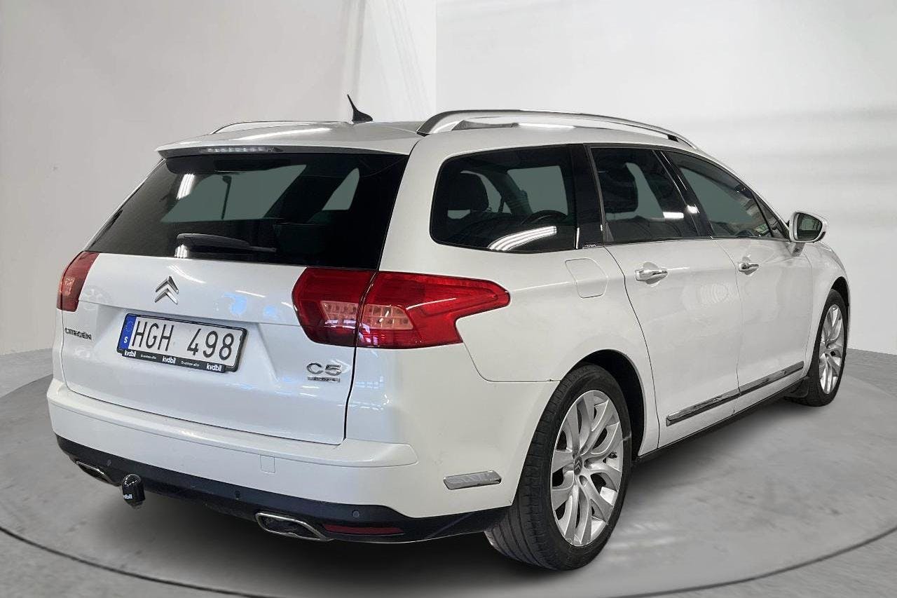 Citroën C5 III 3.0 V6 HDi Tourer (240hk) - 162 090 km - Automatyczna - biały - 2011