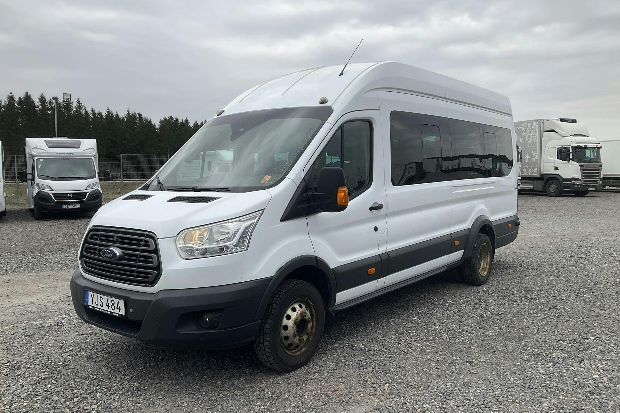 FORD TRANSIT - 255 585 km - Manuell - vit - 2017