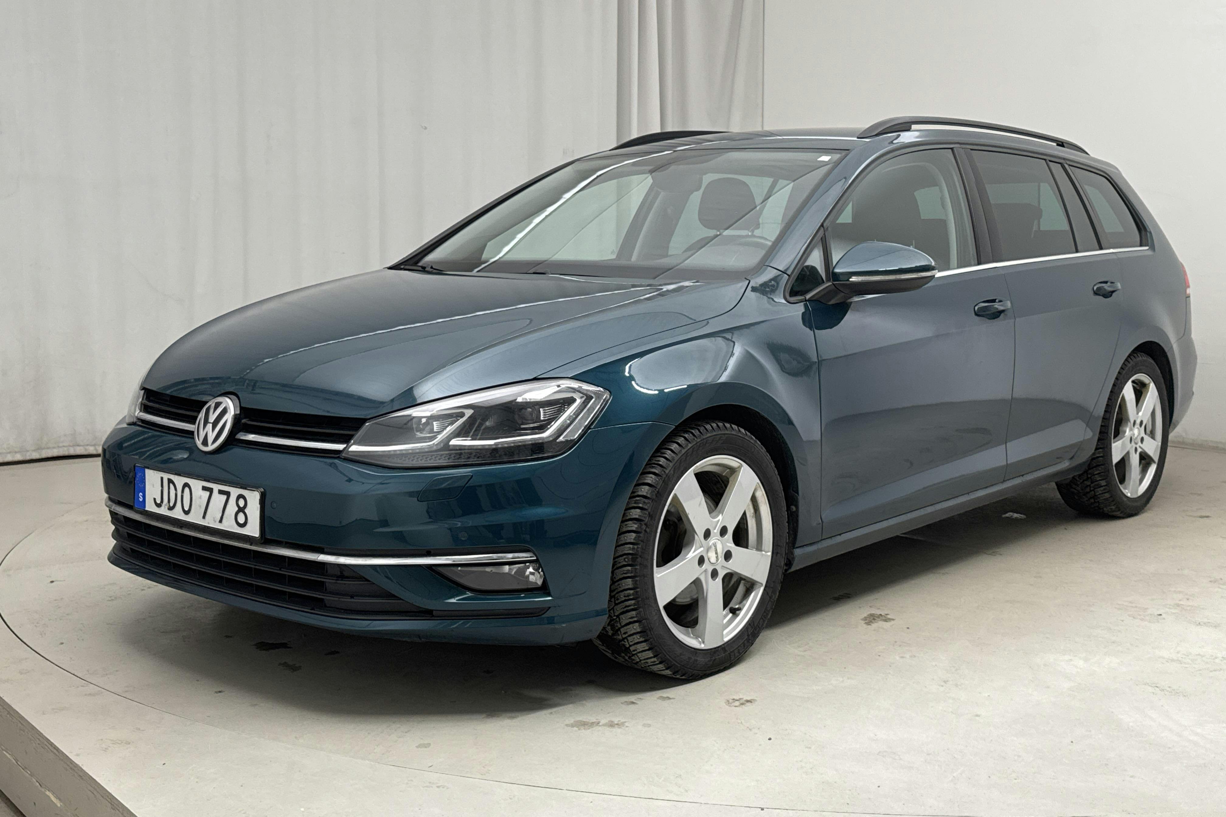 VW Golf VII 1.4 TSI Sportscombi (150hk) - 14 592 mil - Automat - Dark Green - 2017