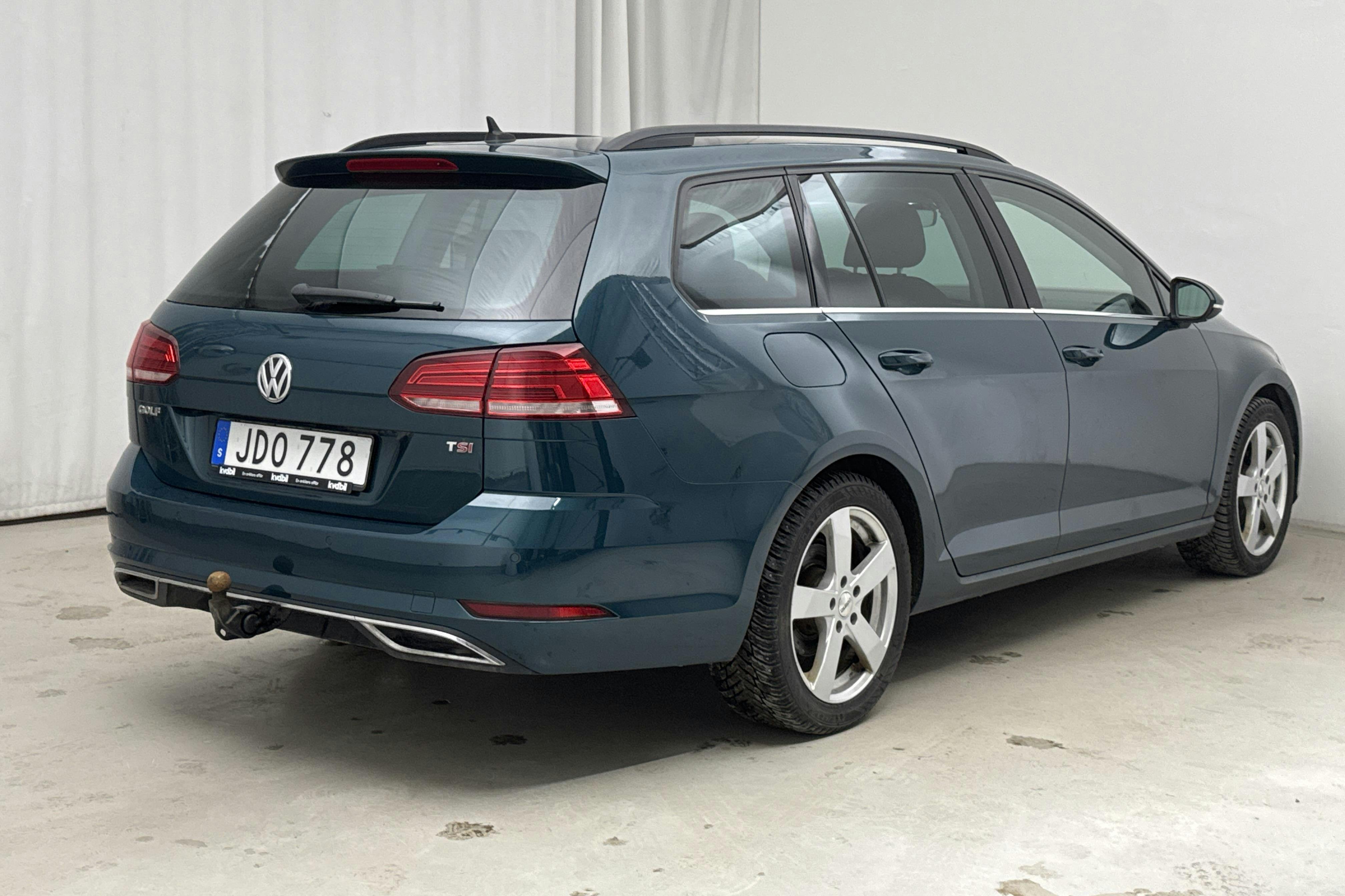 VW Golf VII 1.4 TSI Sportscombi (150hk) - 14 592 mil - Automat - Dark Green - 2017