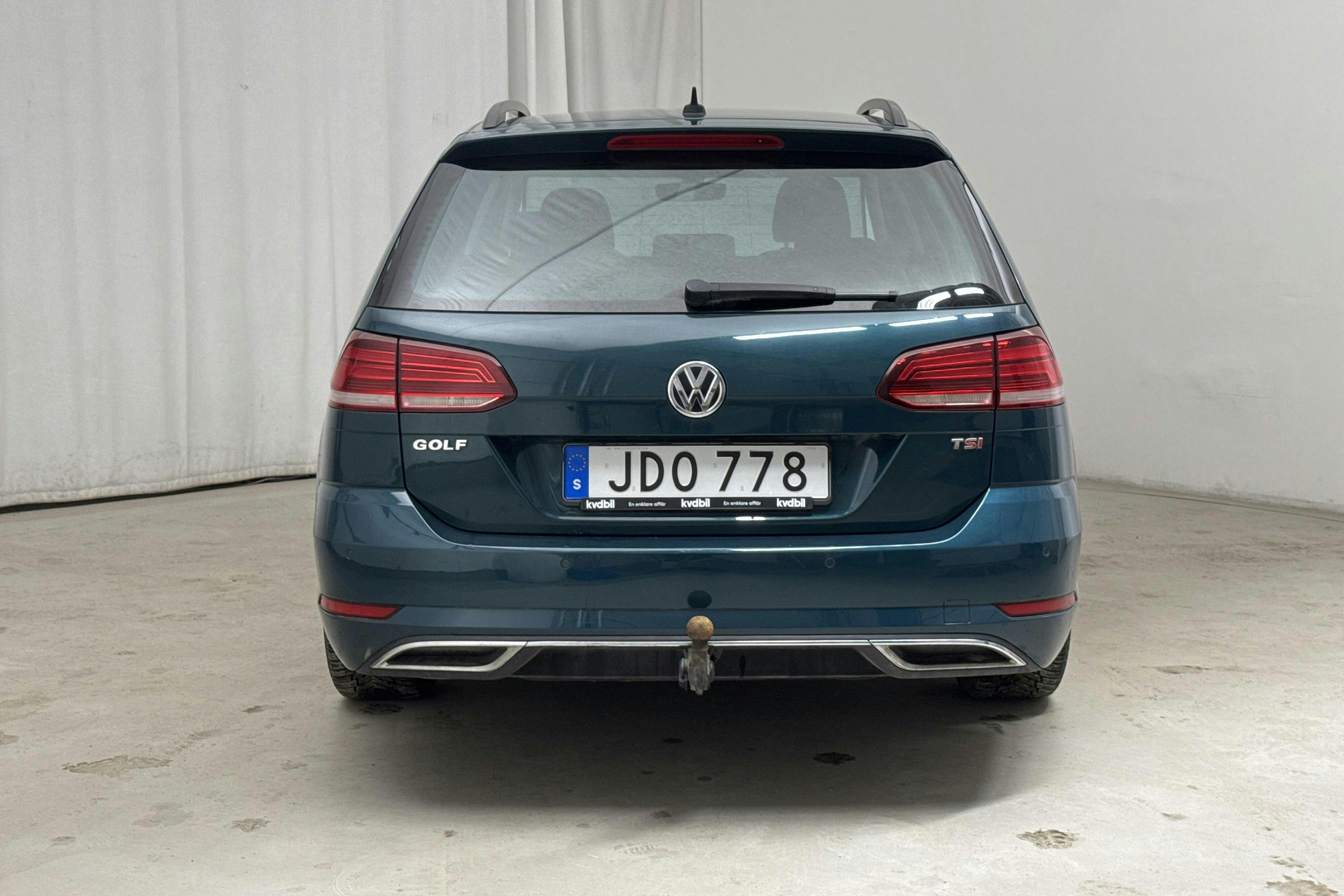 VW Golf VII 1.4 TSI Sportscombi (150hk) - 14 592 mil - Automat - Dark Green - 2017